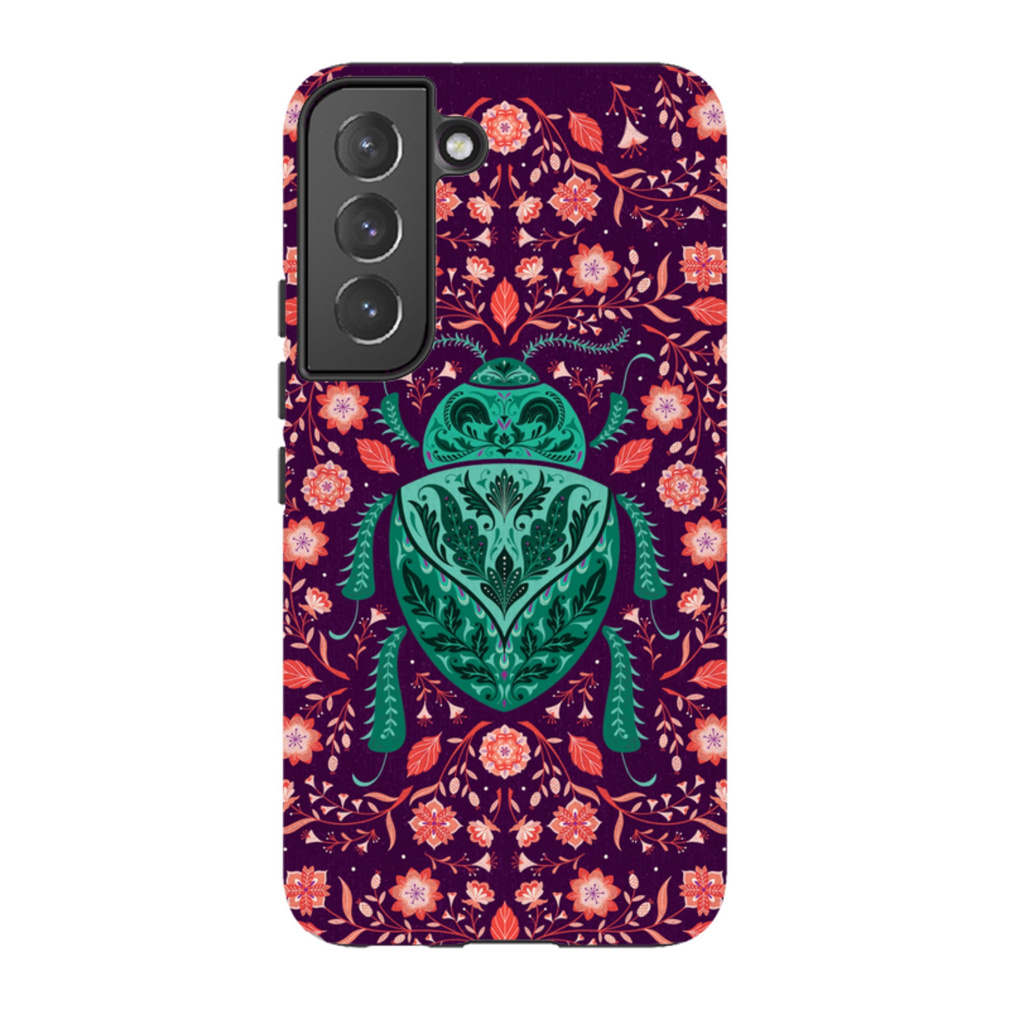 Samsung Tough Case - Beetle By Jenny Zemanek