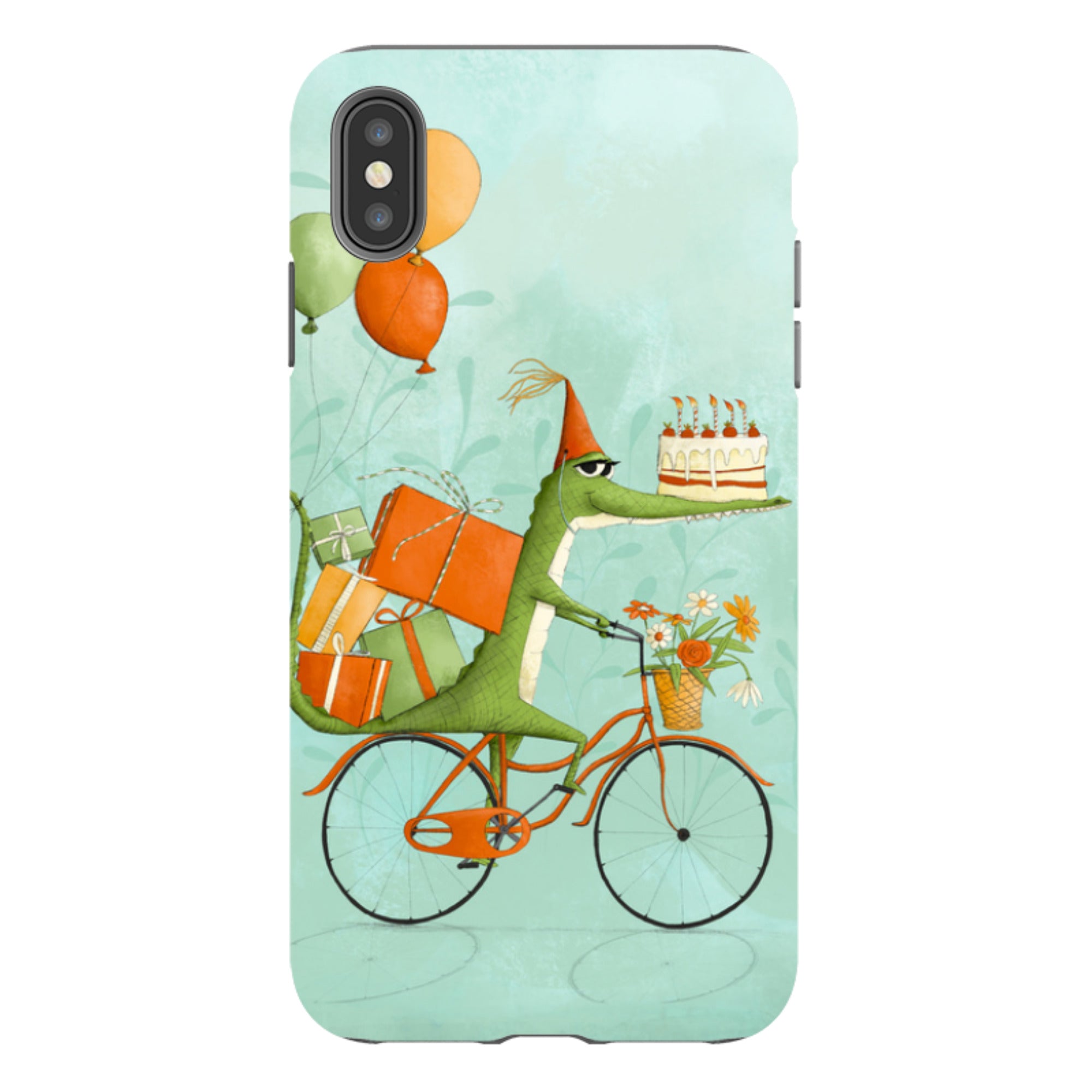 iPhone Tough Case - Happy Croc By Maja Lindberg
