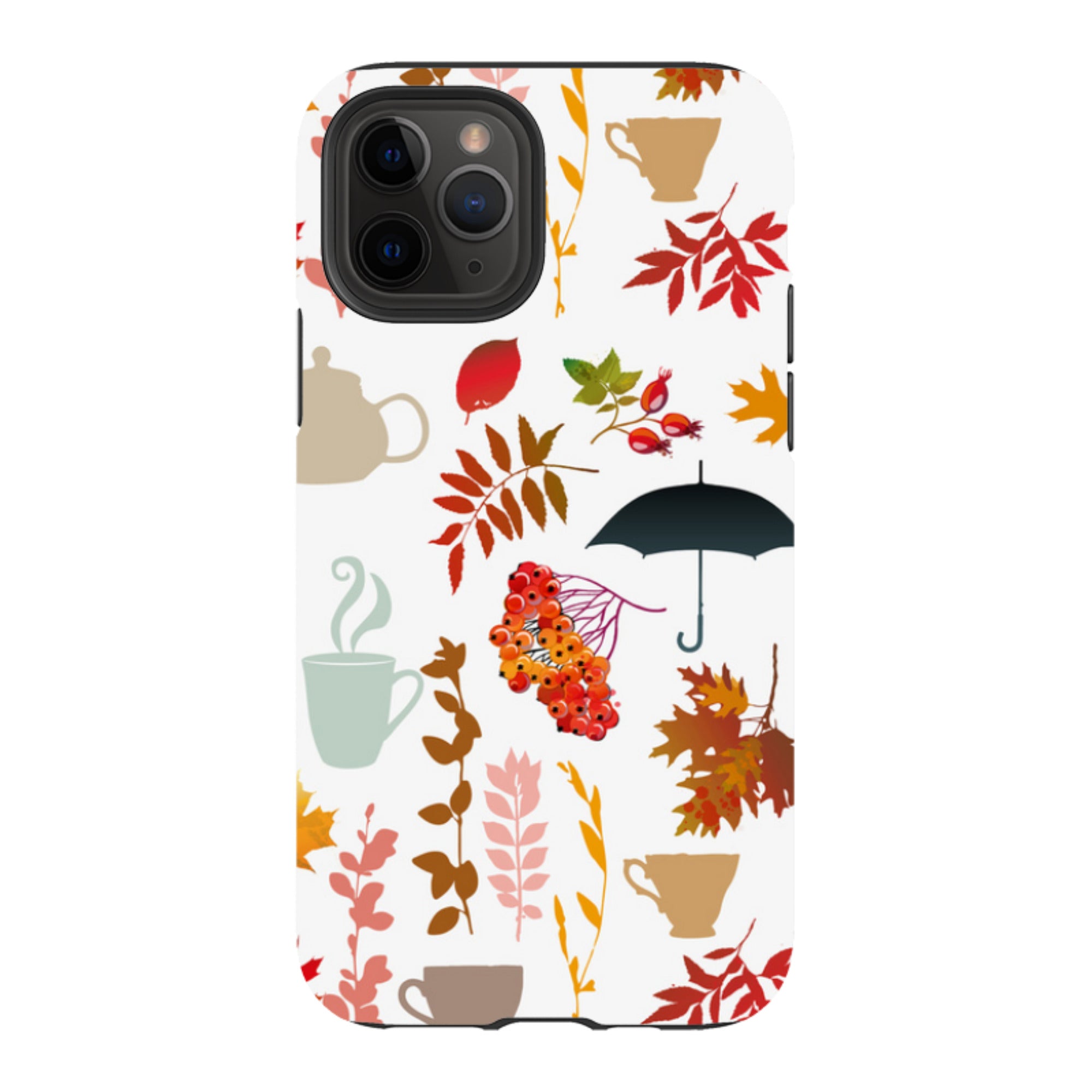 iPhone Tough Case - Autumn Pattern