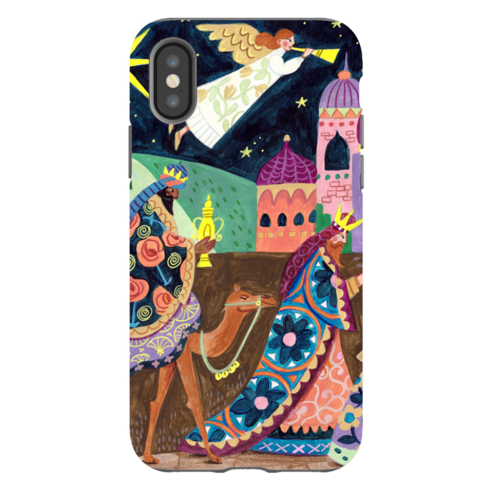 iPhone Tough Case - Wisemen By Caroline Bonne Muller