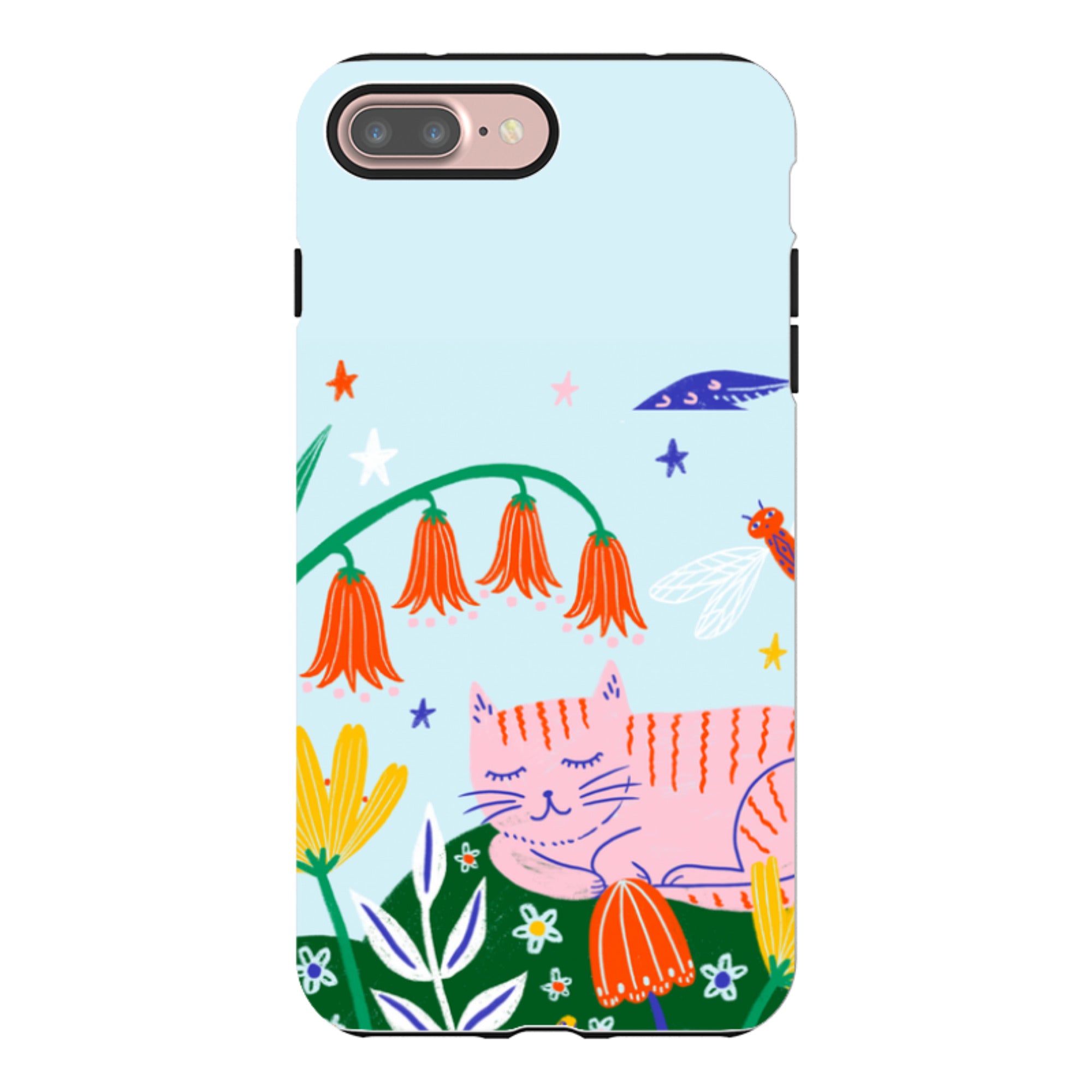 iPhone Tough Case - Cat By Lee Foster Wilson