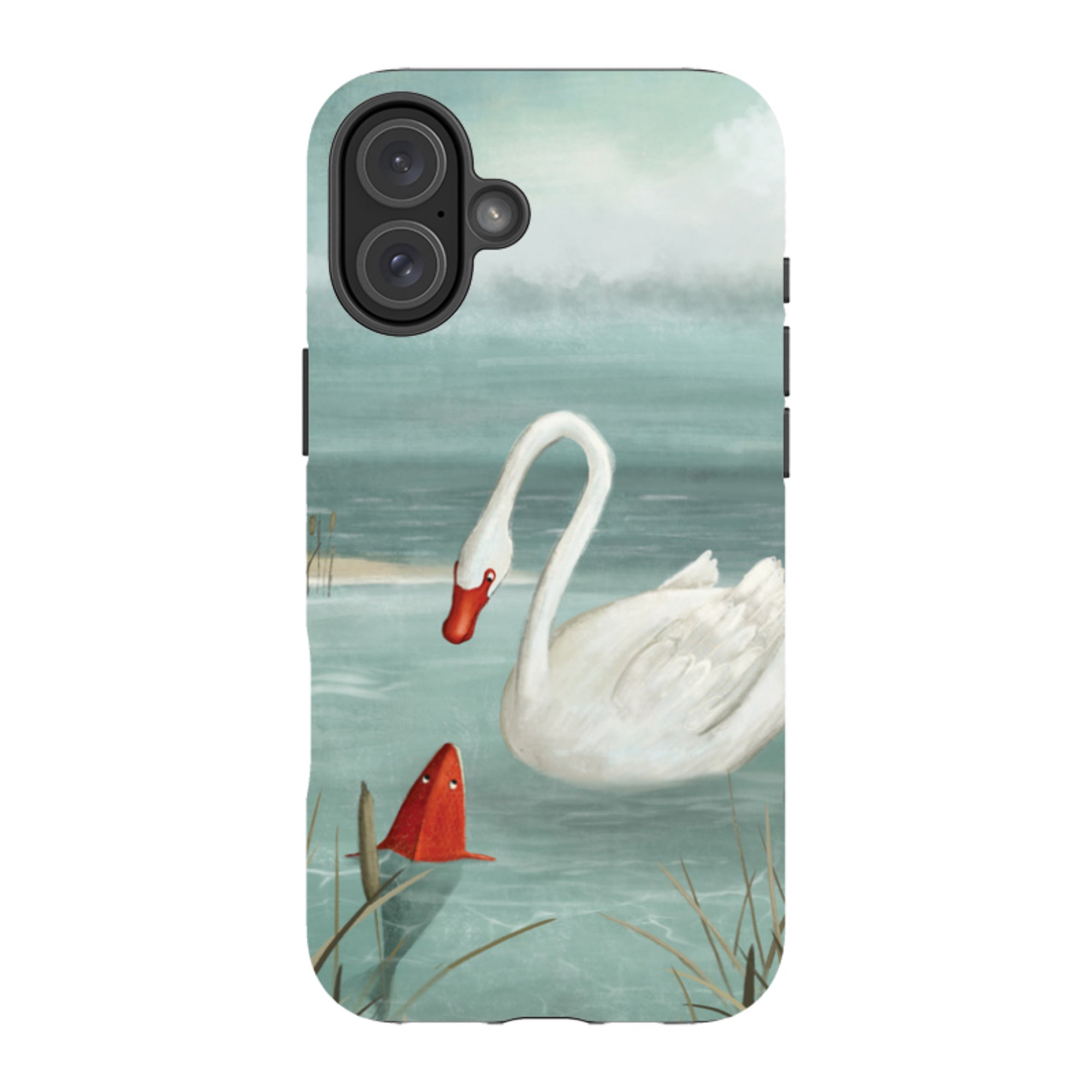 iPhone Tough Case - Swanfish By Maja Lindberg