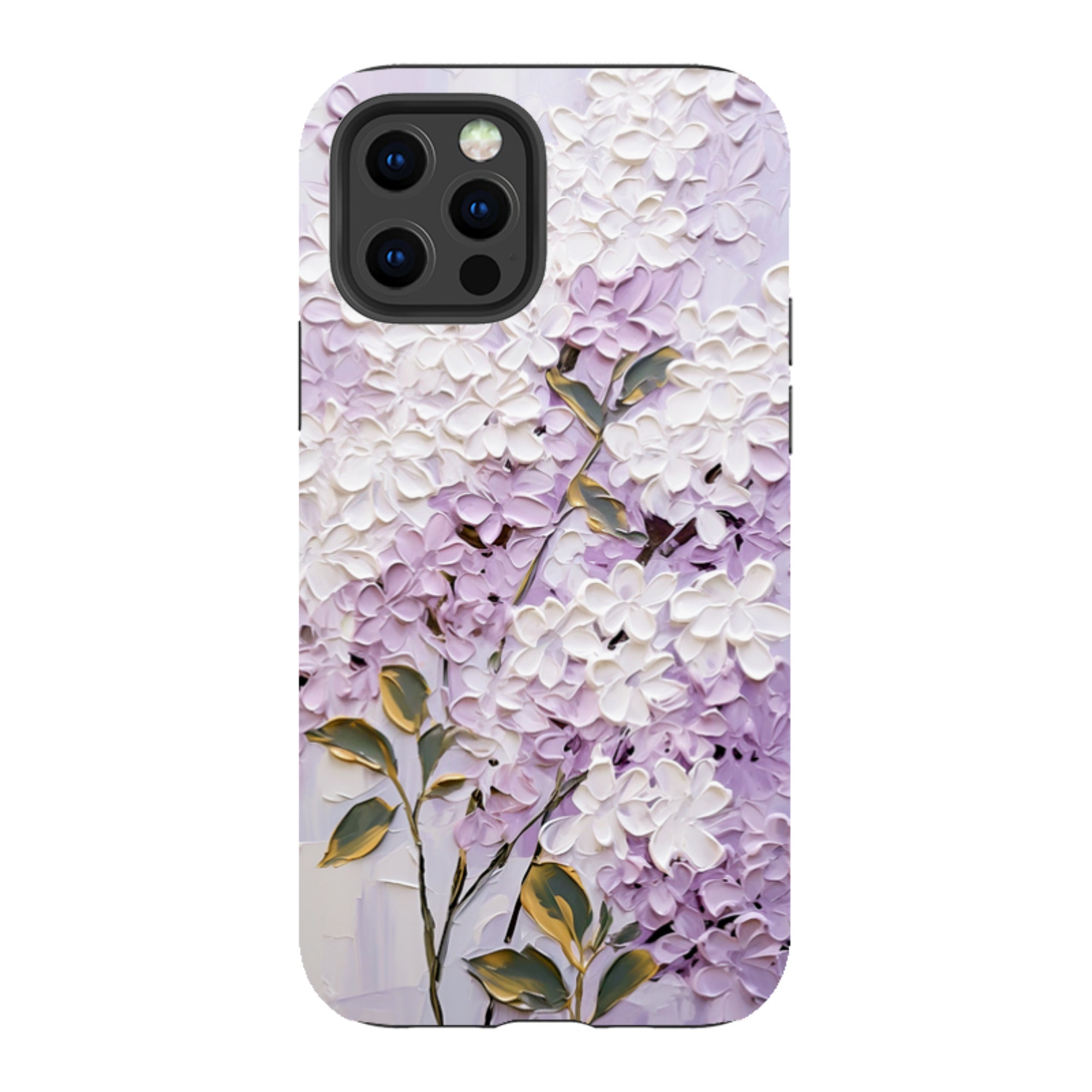 iPhone Tough Case - Purple Floral II