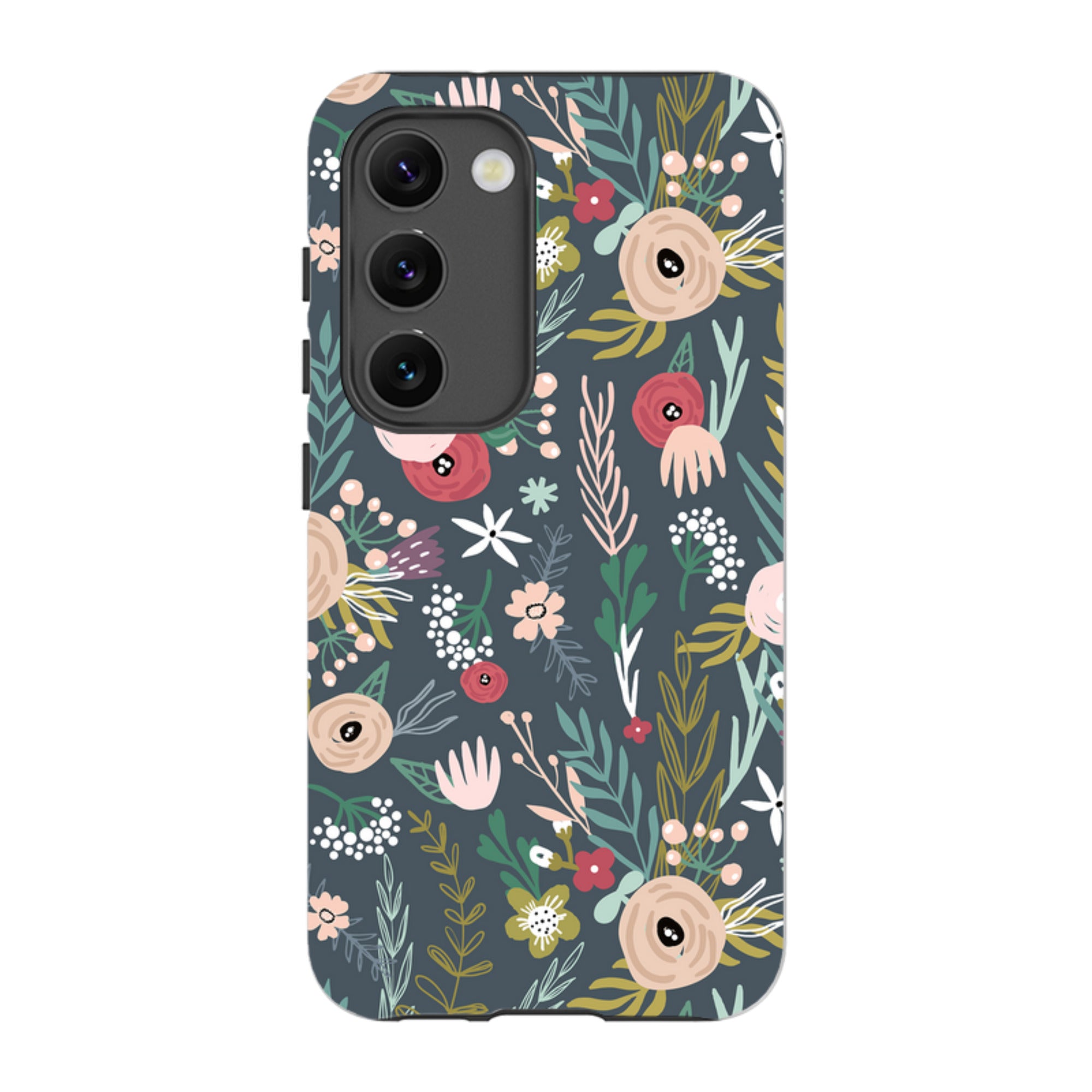Samsung Tough Case - Winter Scandi Floral