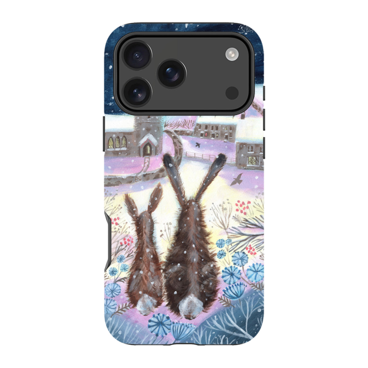 iPhone Tough Case - Rabbit & Hare By Mary Stubberfield