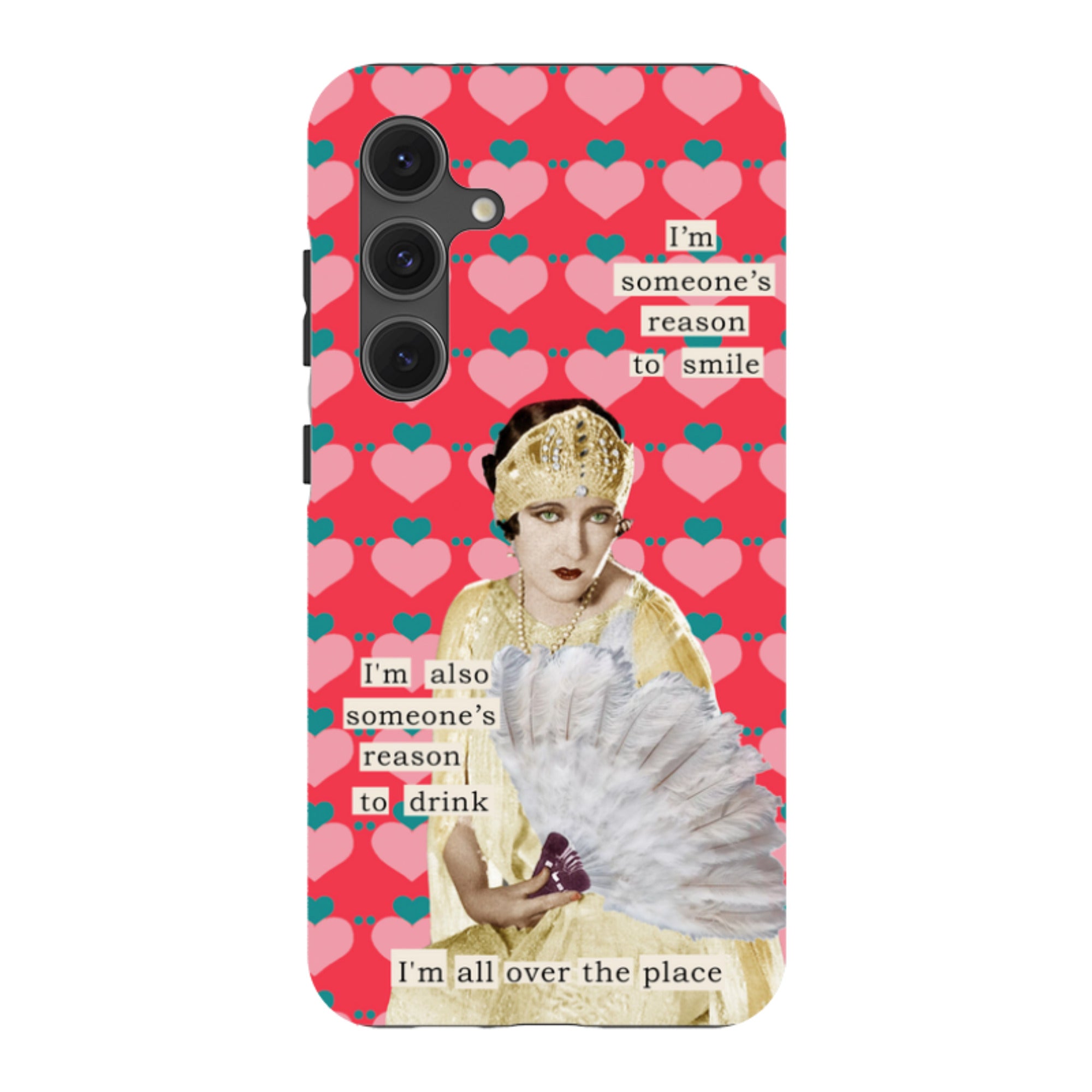 Samsung Tough Case - Someones reason to smile By Clare Jordan