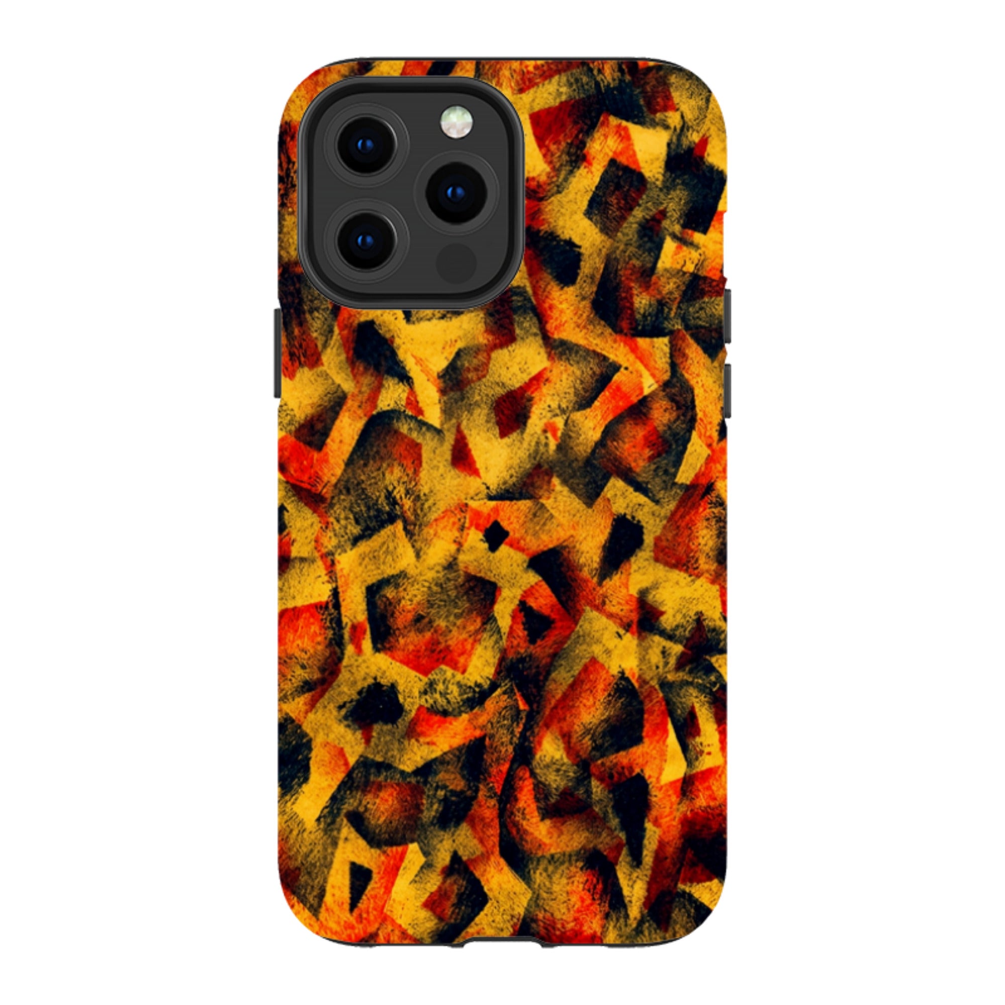 iPhone MagSafe Tough Case - Abstract Cubism