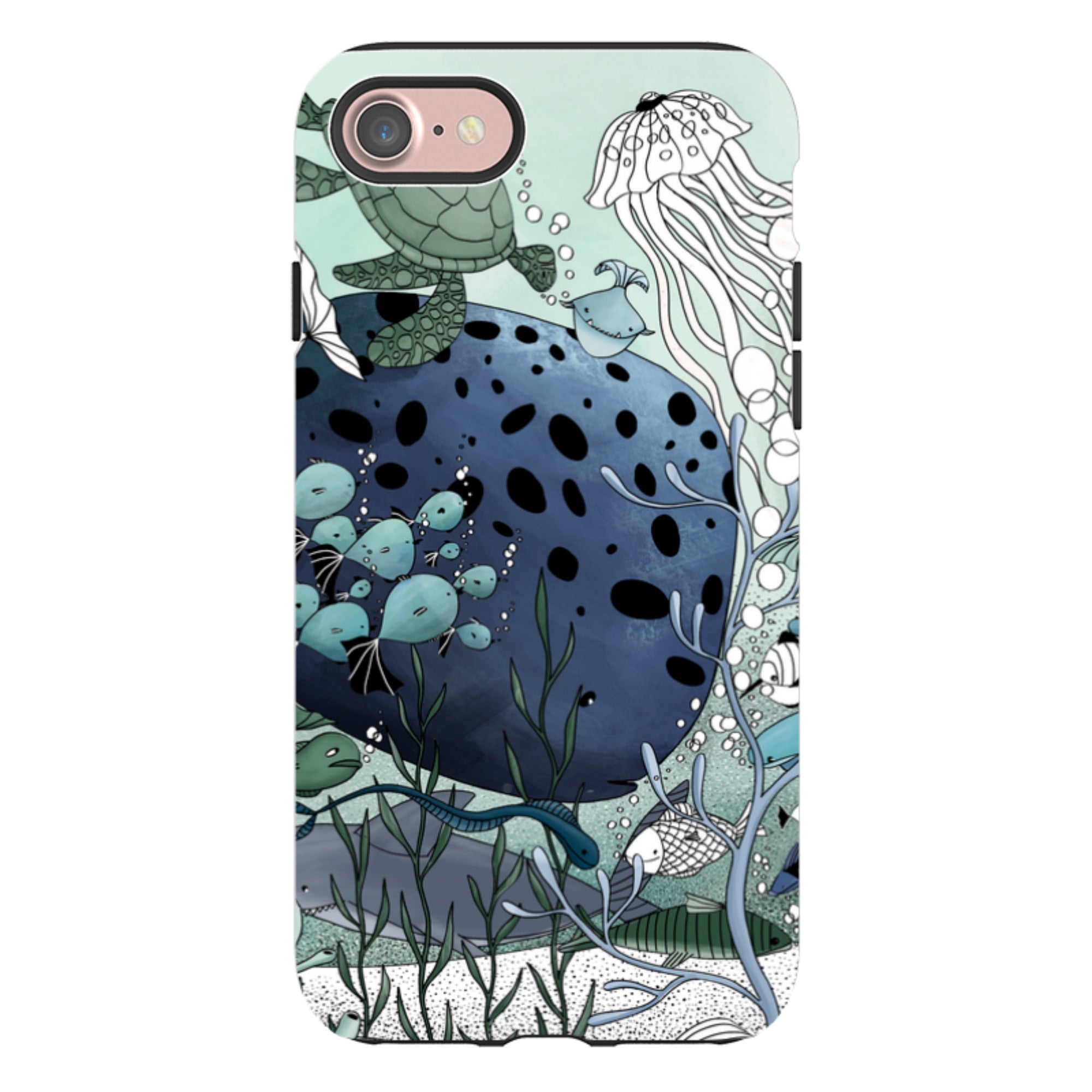 iPhone Tough Case - Sea World By Maja Lindberg