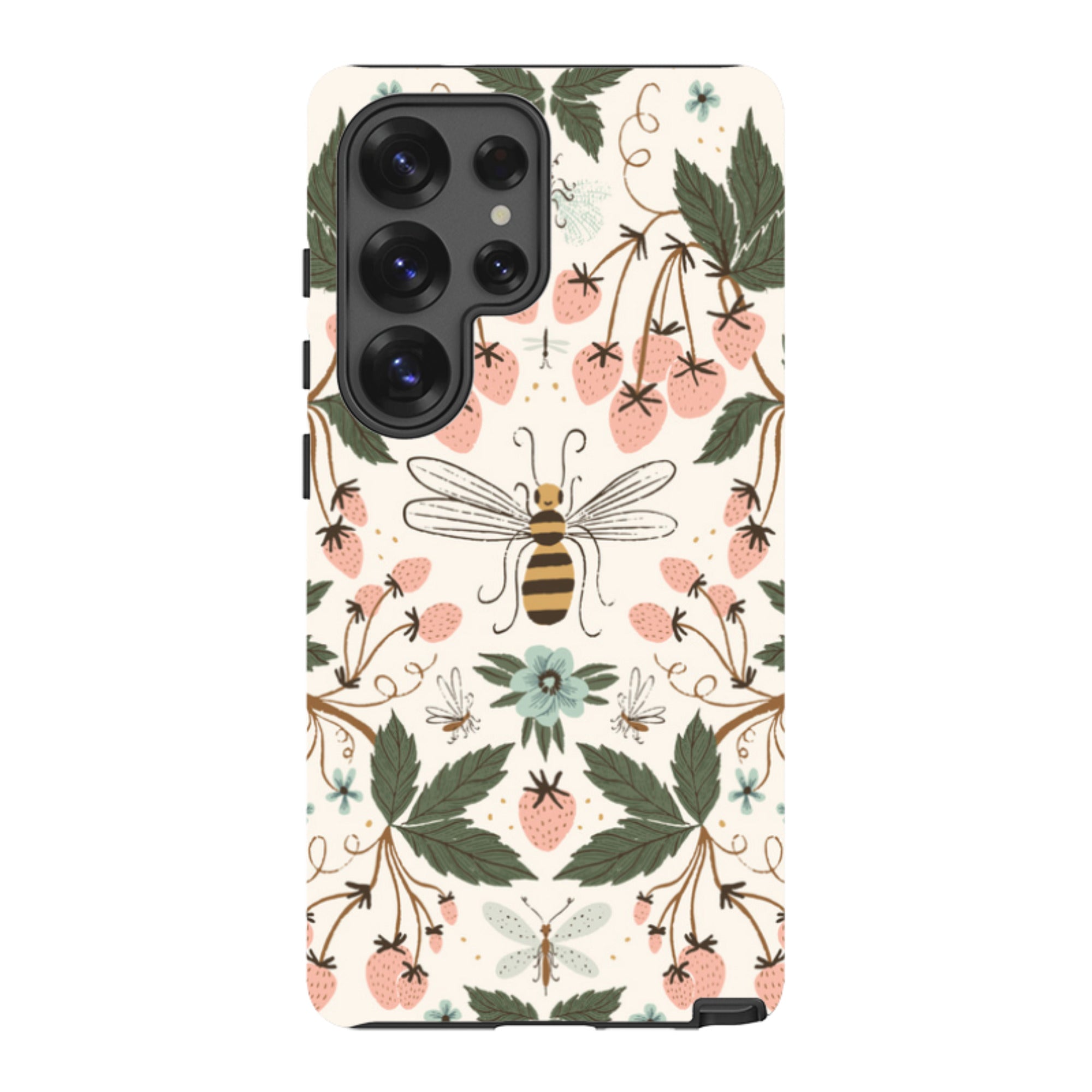 Samsung Tough Case - Bugs And Berries By Meghann Rader
