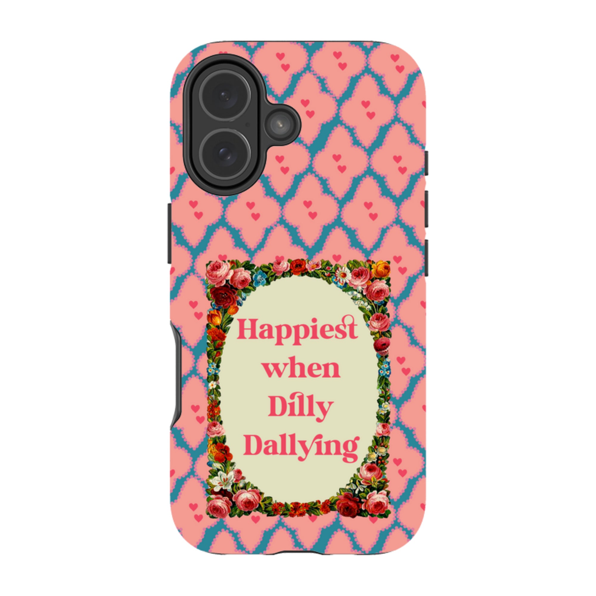 iPhone Tough Case - Dilly Dally By Clare Jordan
