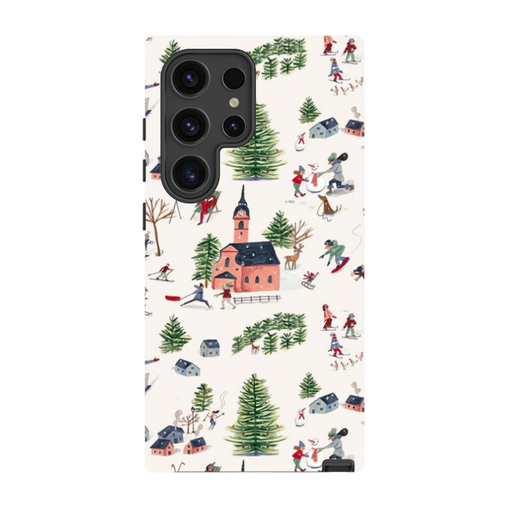Samsung Tough Case - Skiing By Caroline Bonne Muller