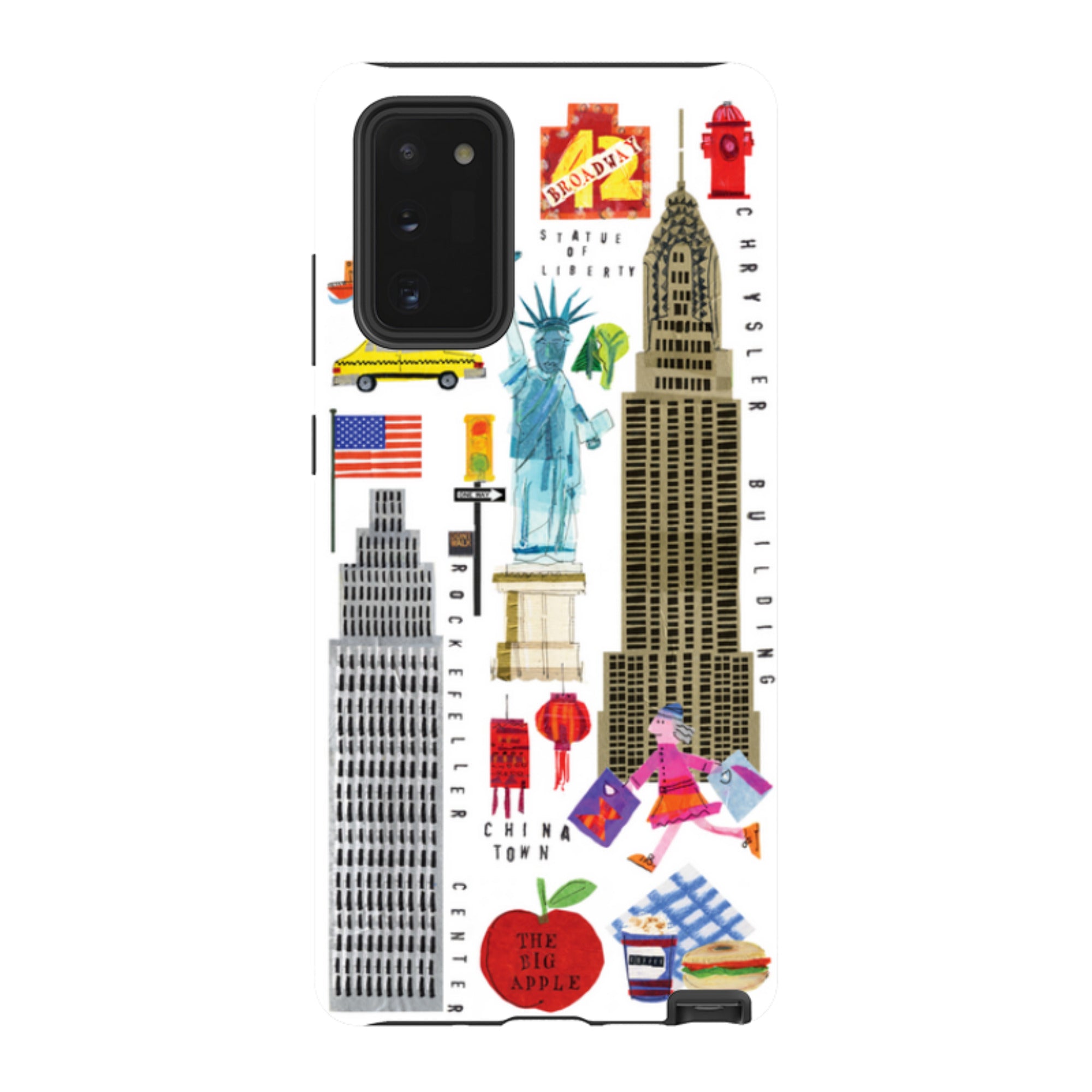 Samsung Tough Case - New York Icons By Tracey English