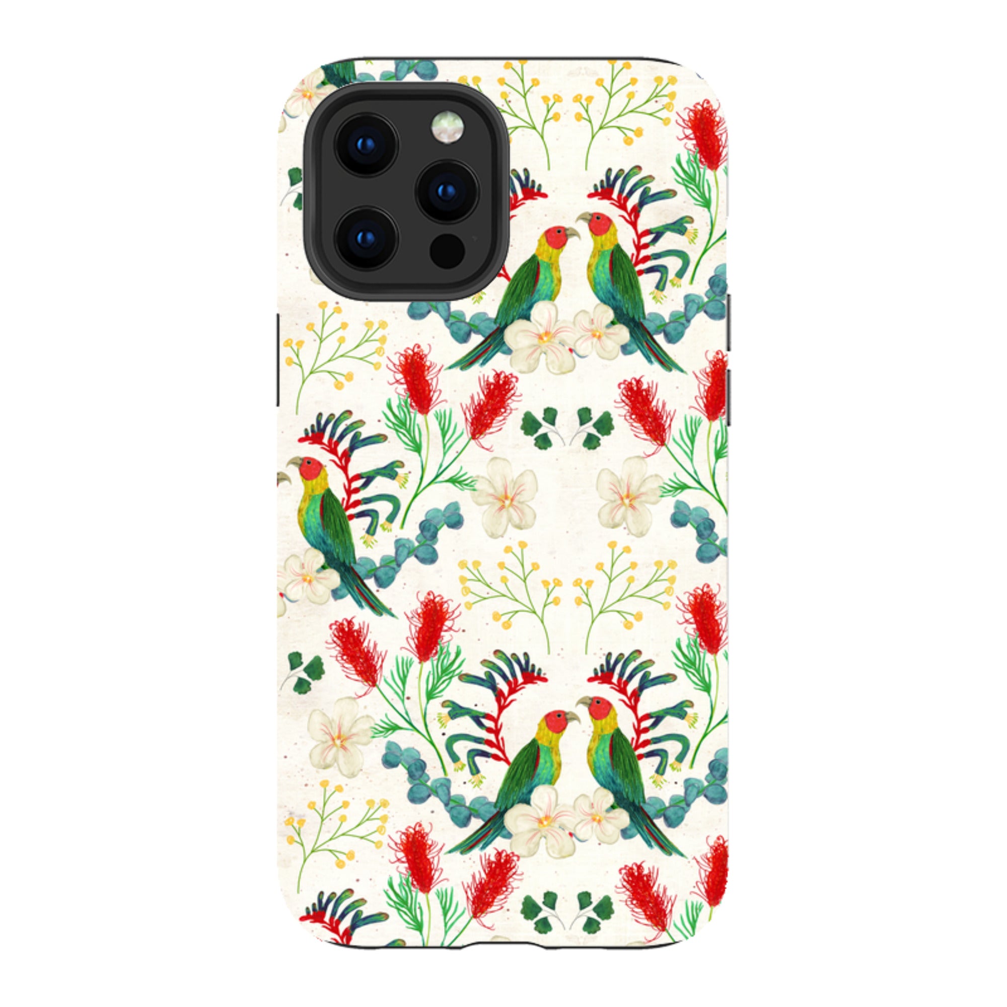 iPhone Tough Case - Rainbow Lorikeet By Katherine Quinn