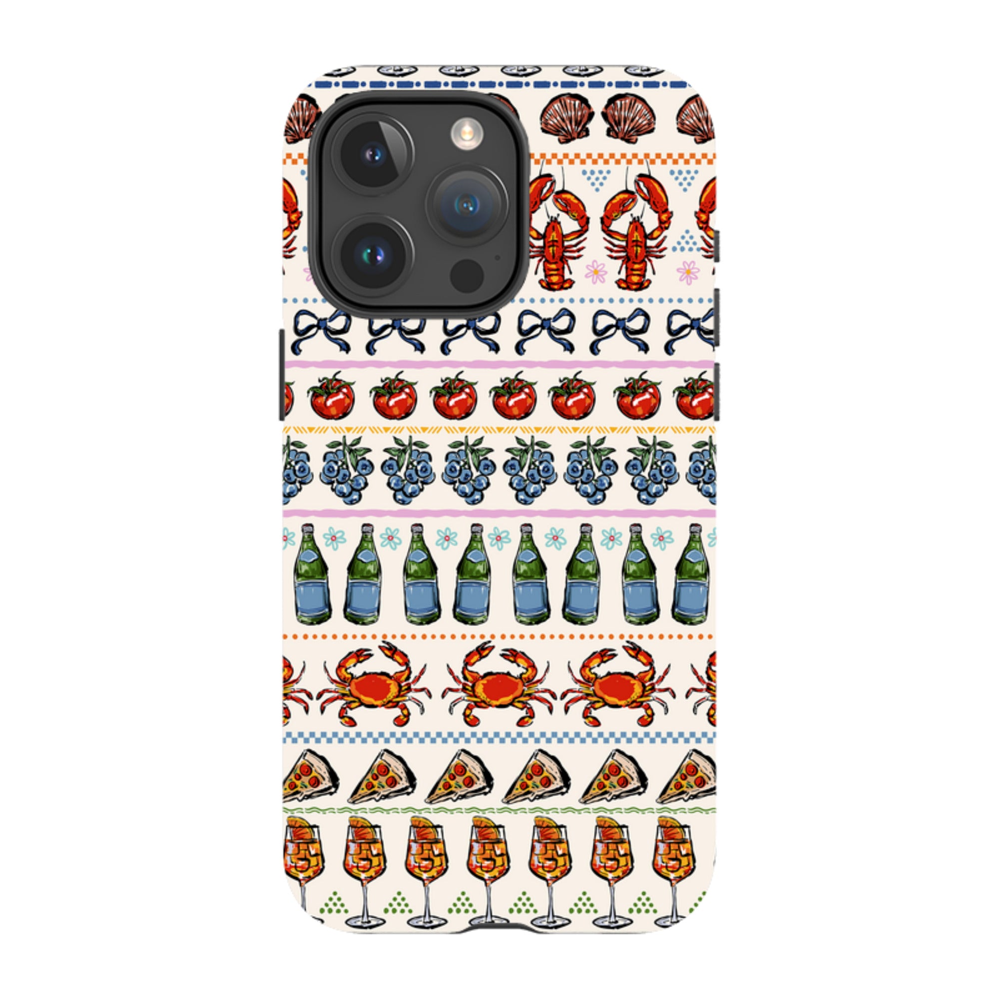 iPhone Case - Crab Pattern