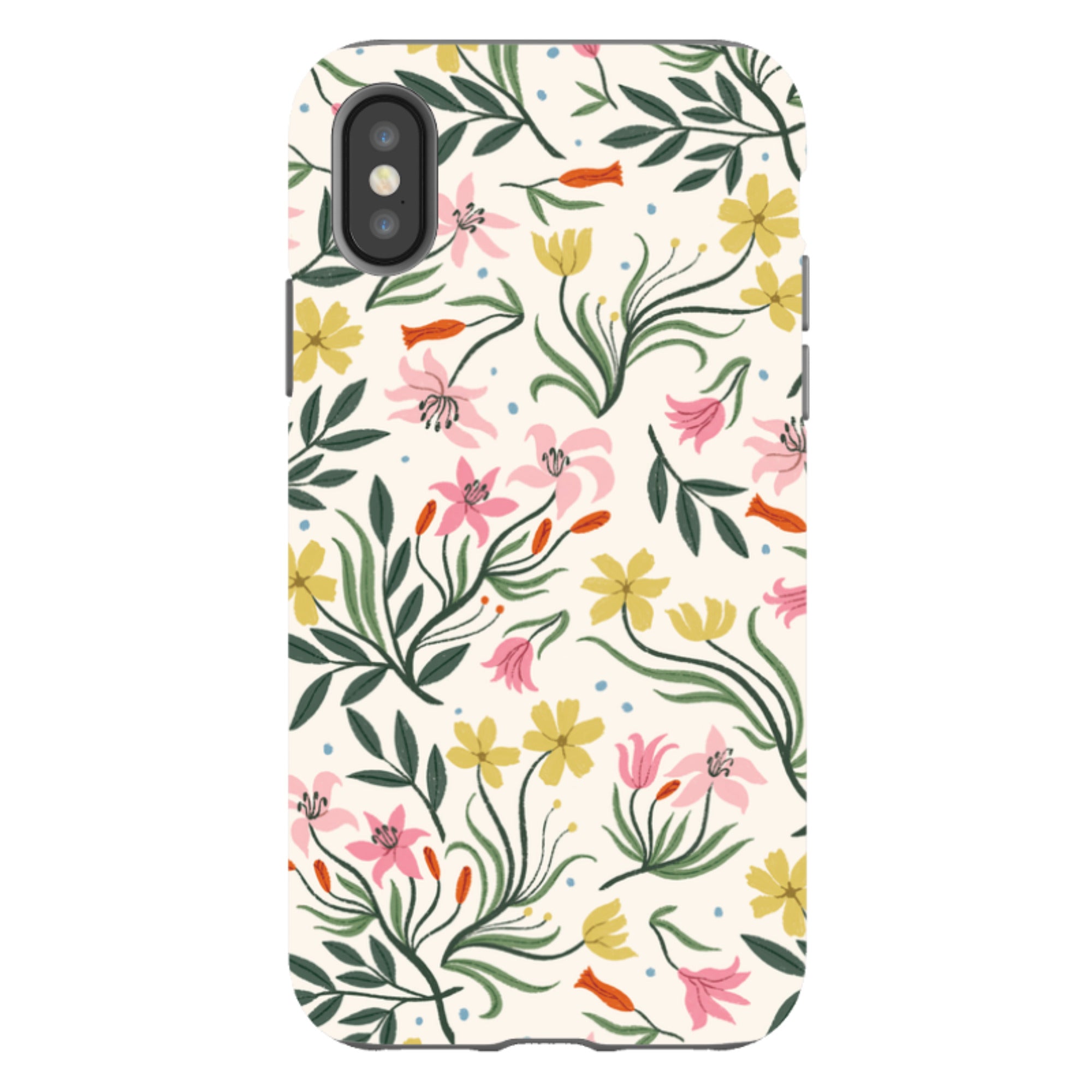 iPhone Tough Case - Lilies By Meghann Rader