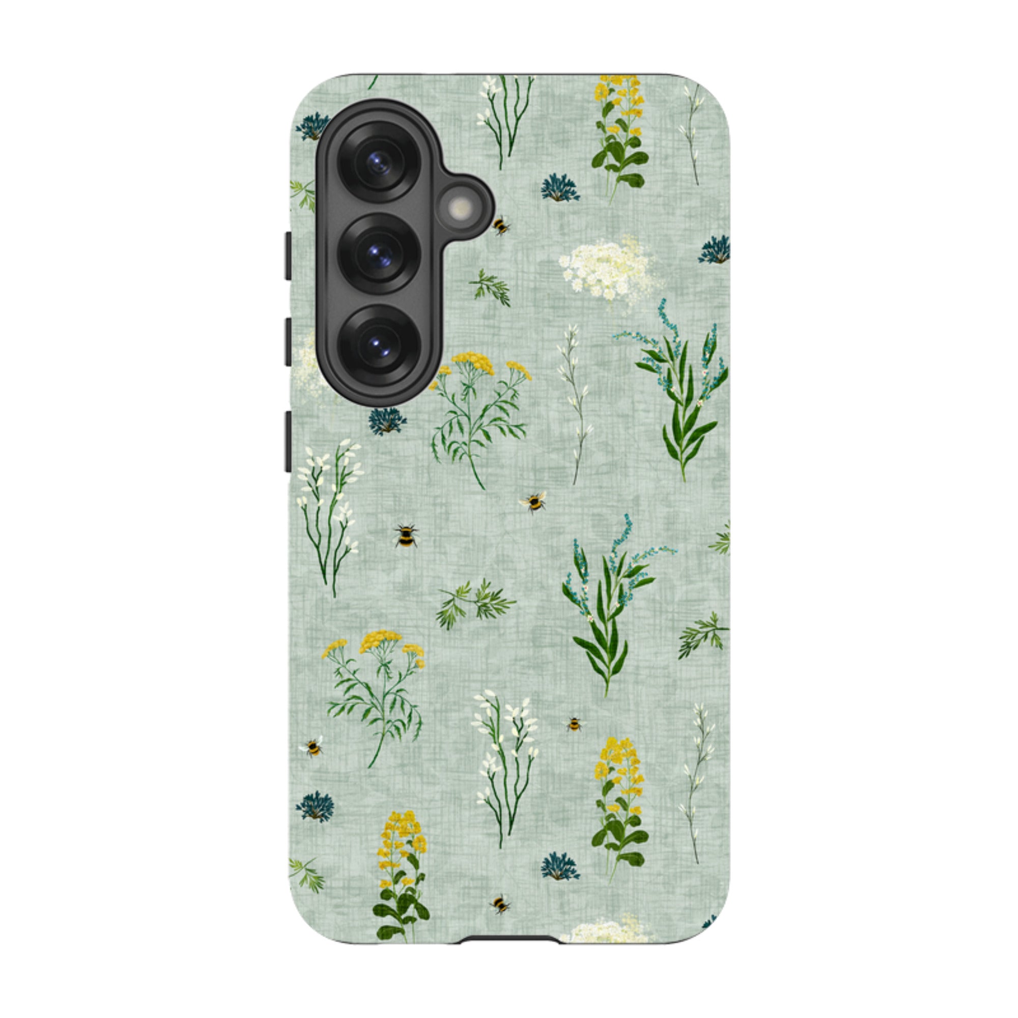 Samsung Tough  Case - Song Bird Florals and Bees By Katherine Quinn