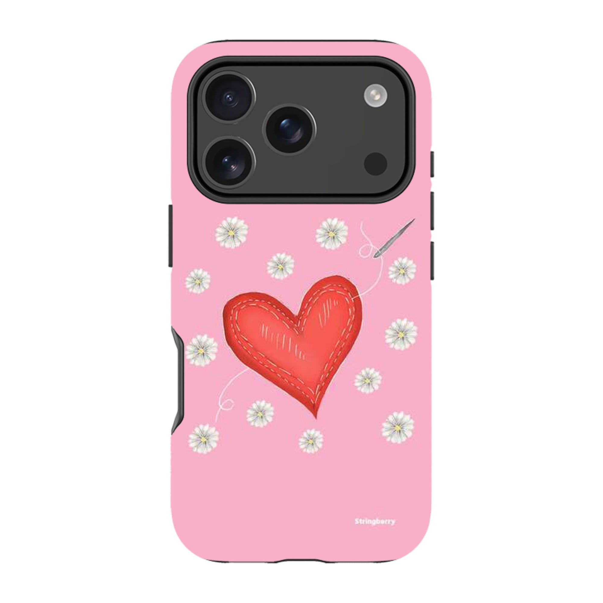iPhone MagSafe Tough Case -  Love Heart Sewing By Catherine Rowe