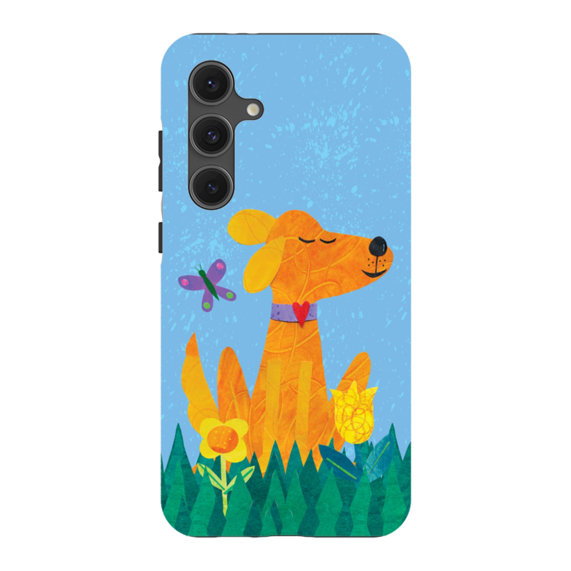 Samsung Tough Case - Pup In The Grass By Tracey English