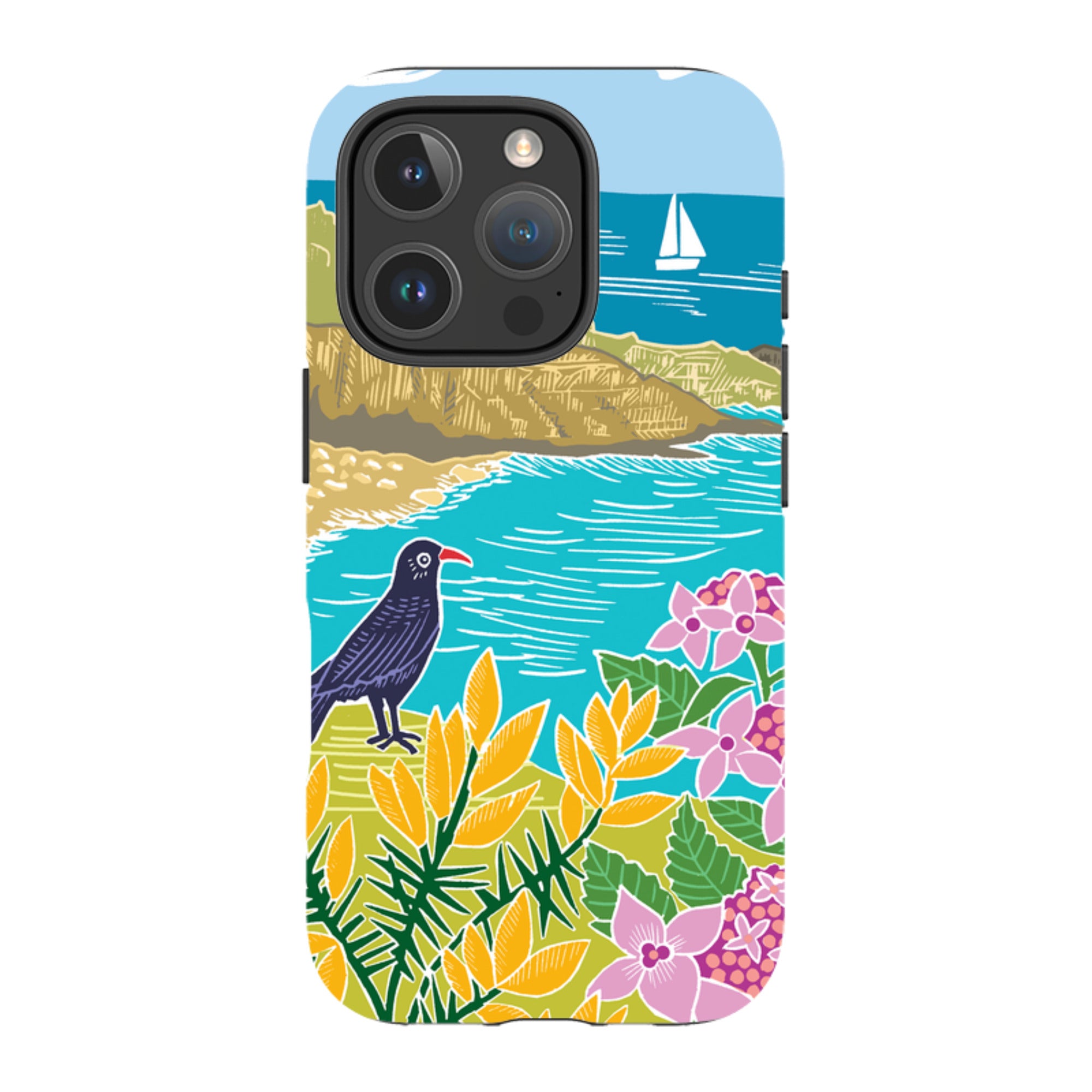 iPhone Tough Case - Porthgwarra Walk By Kate Heiss
