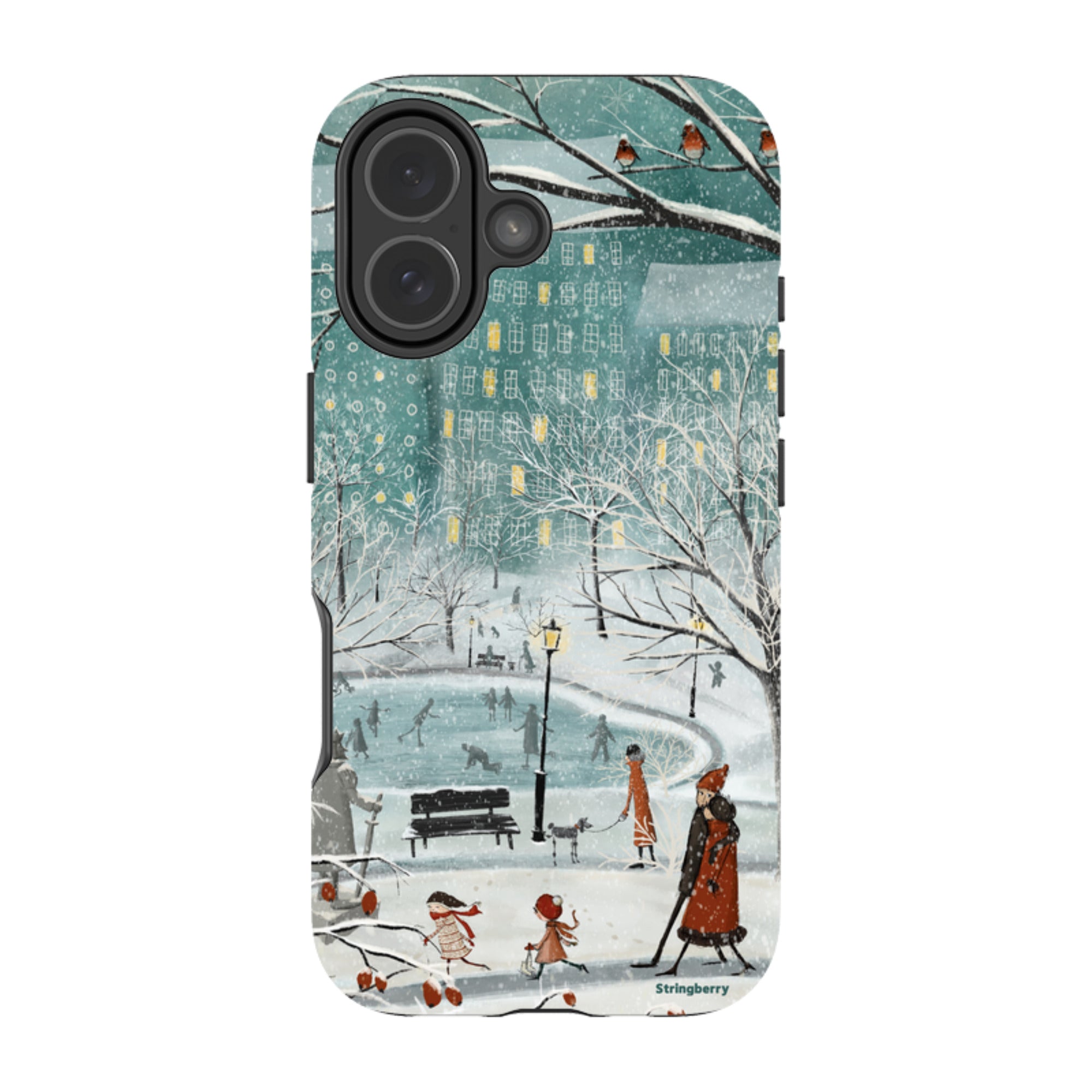 iPhone Tough Case - Walk In The Park By Maja Lindberg