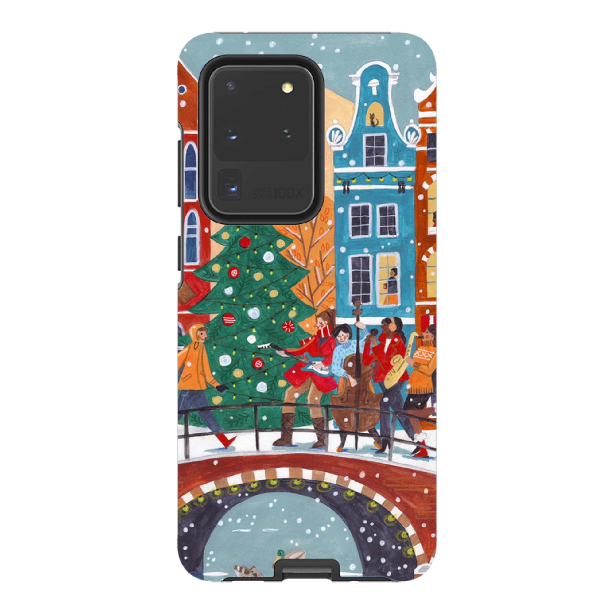Samsung Tough Case - Christmas Music Amsterdam By Caroline Bonne Muller