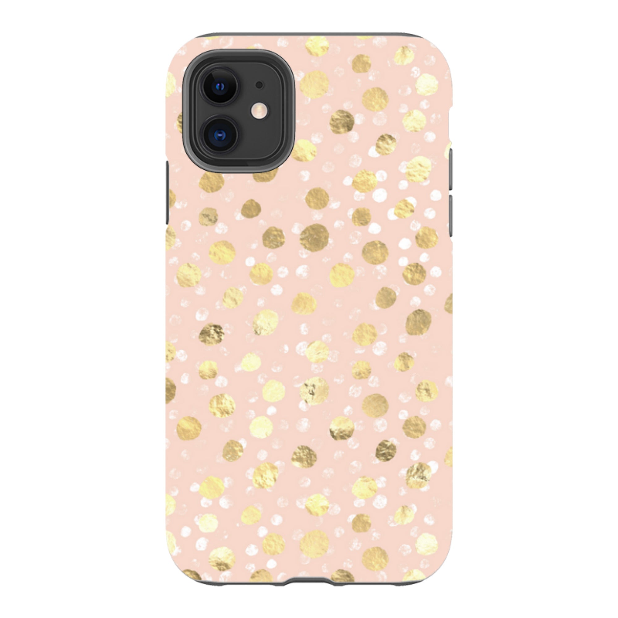 iPhone Tough Case - Marble Dots II (case does not glitter)