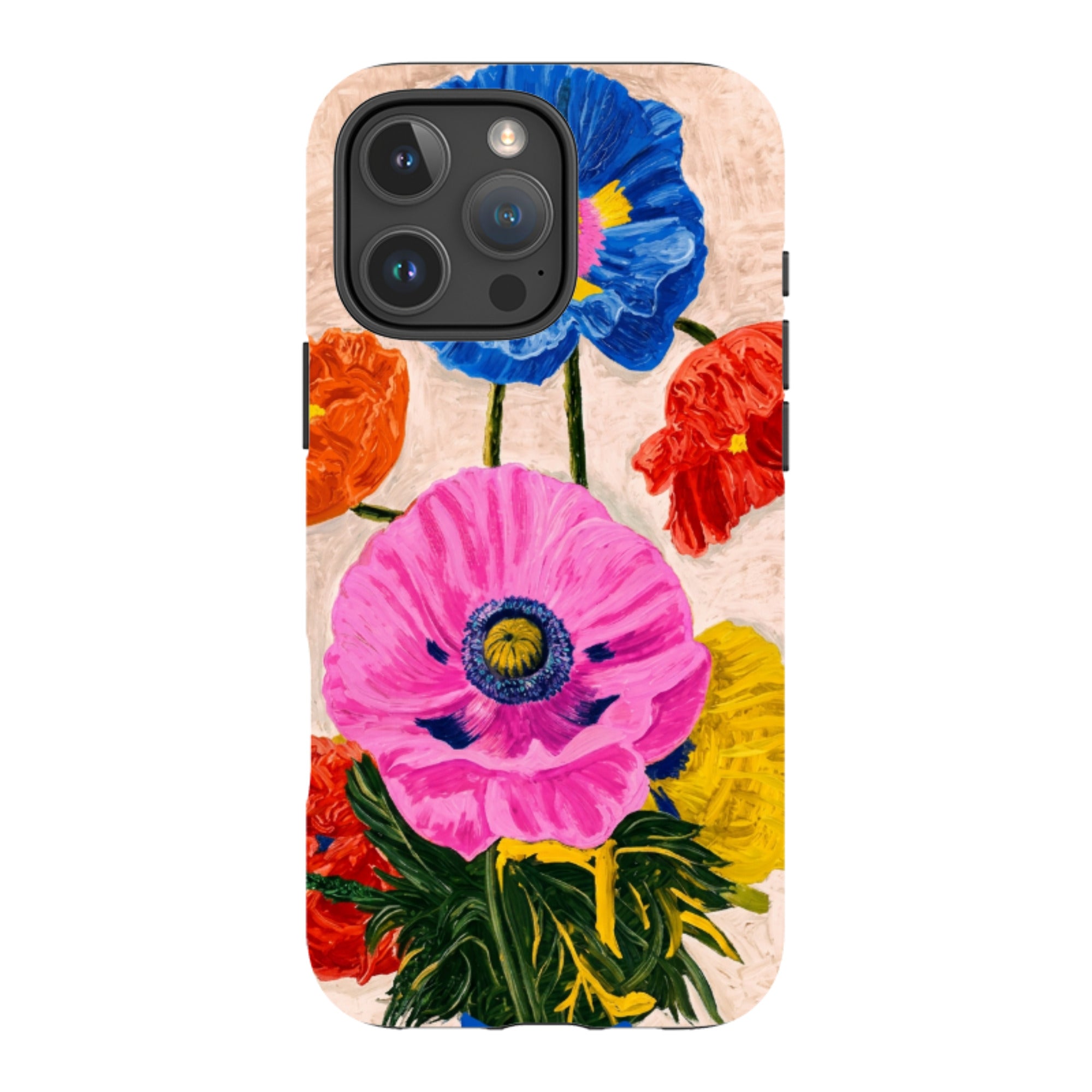 iPhone MagSafe Tough Case - Kisling Poppy Amber