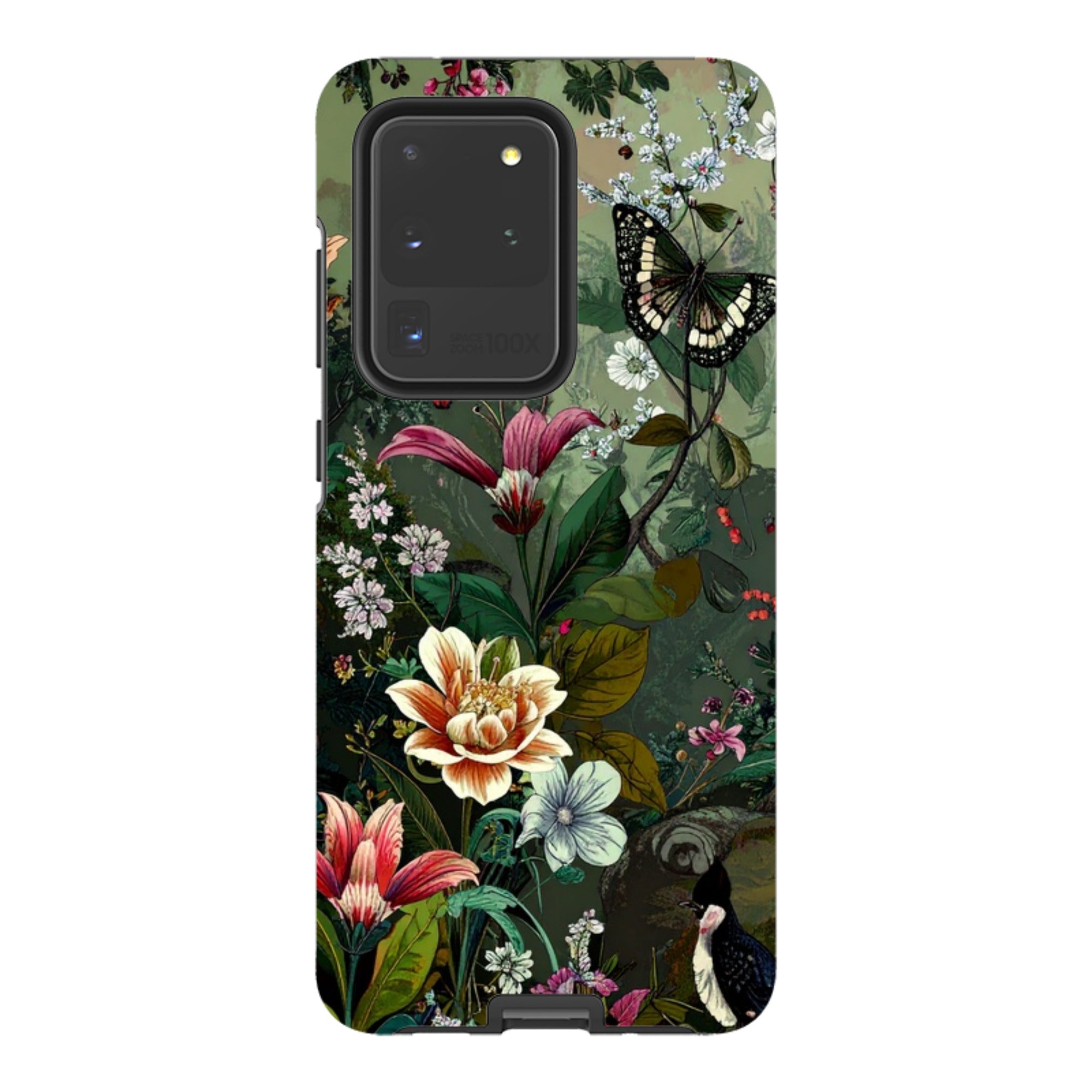 Samsung Tough Case - Green Vyne Butterfly