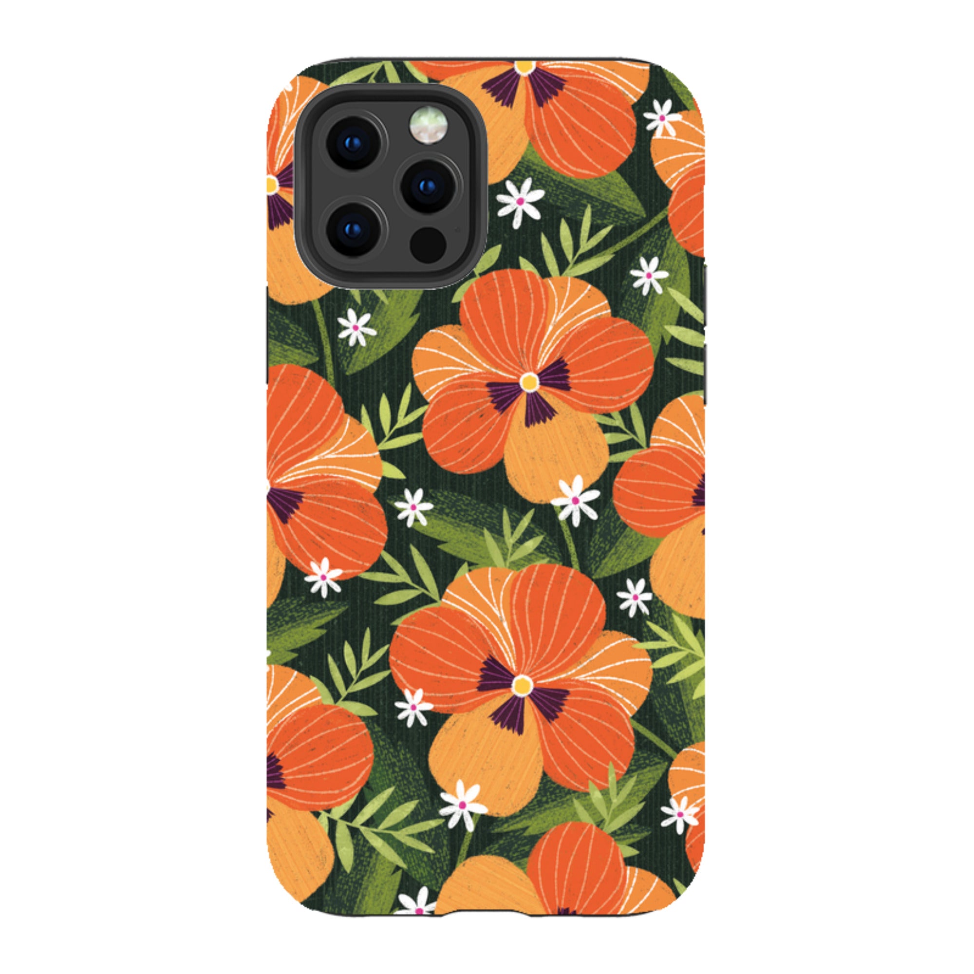 iPhone Tough Case - Pensees II By Ali Brookes