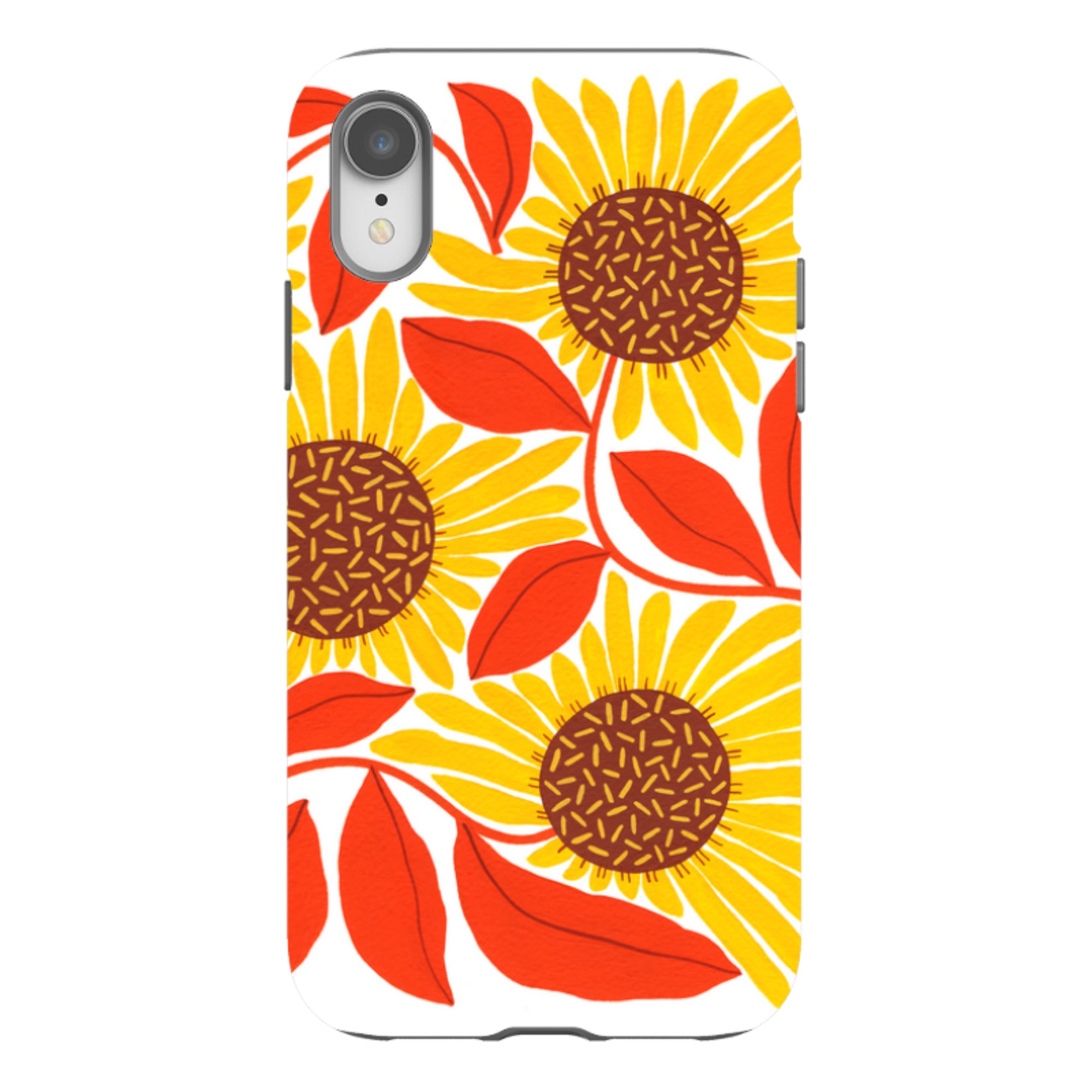 iPhone Tough Case - Sunflower By Madalina Andronic