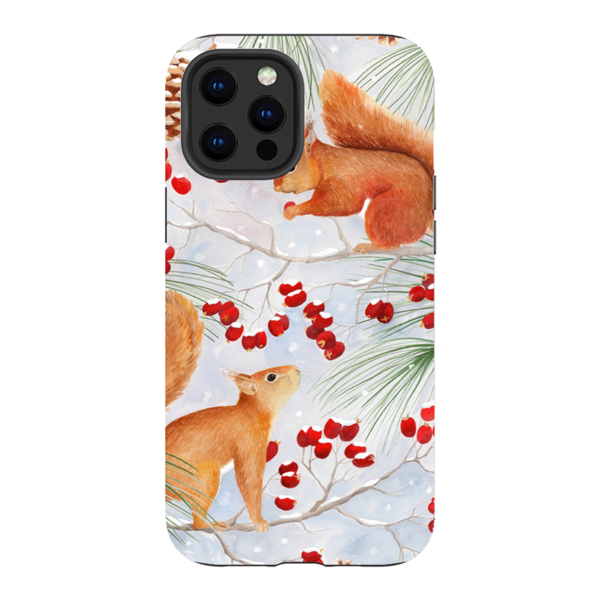 iPhone Tough Case - Red Squirrels By Bex Parkin