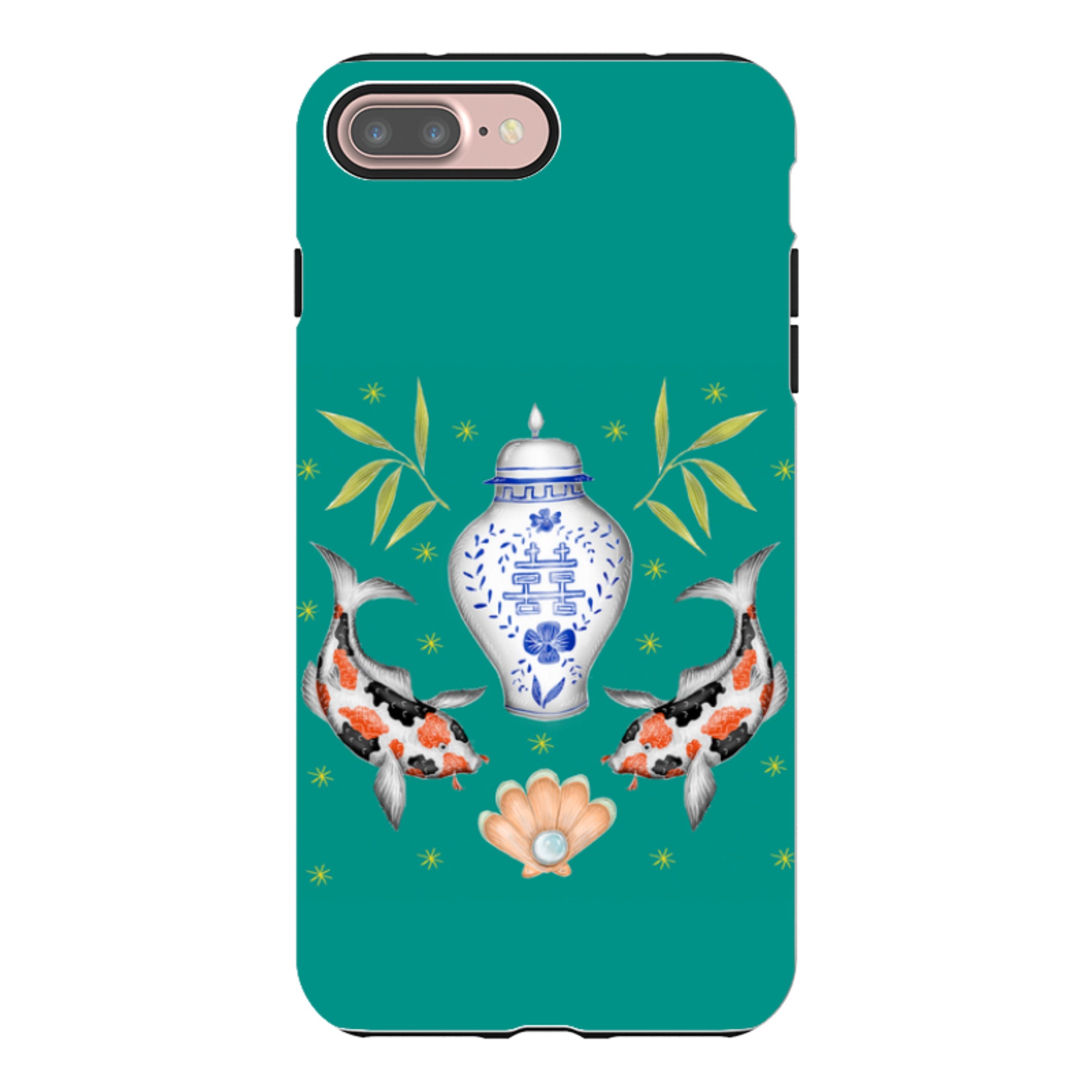 iPhone Tough Case - Koi Carp By Catherine Rowe