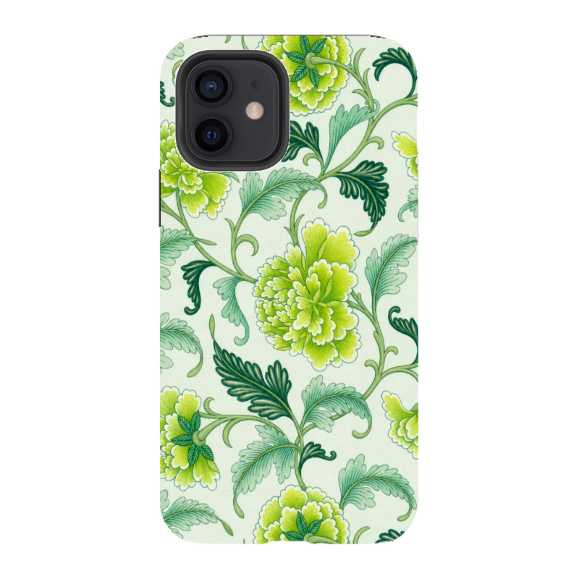 iPhone Tough Case - Sage Green Chinoiserie