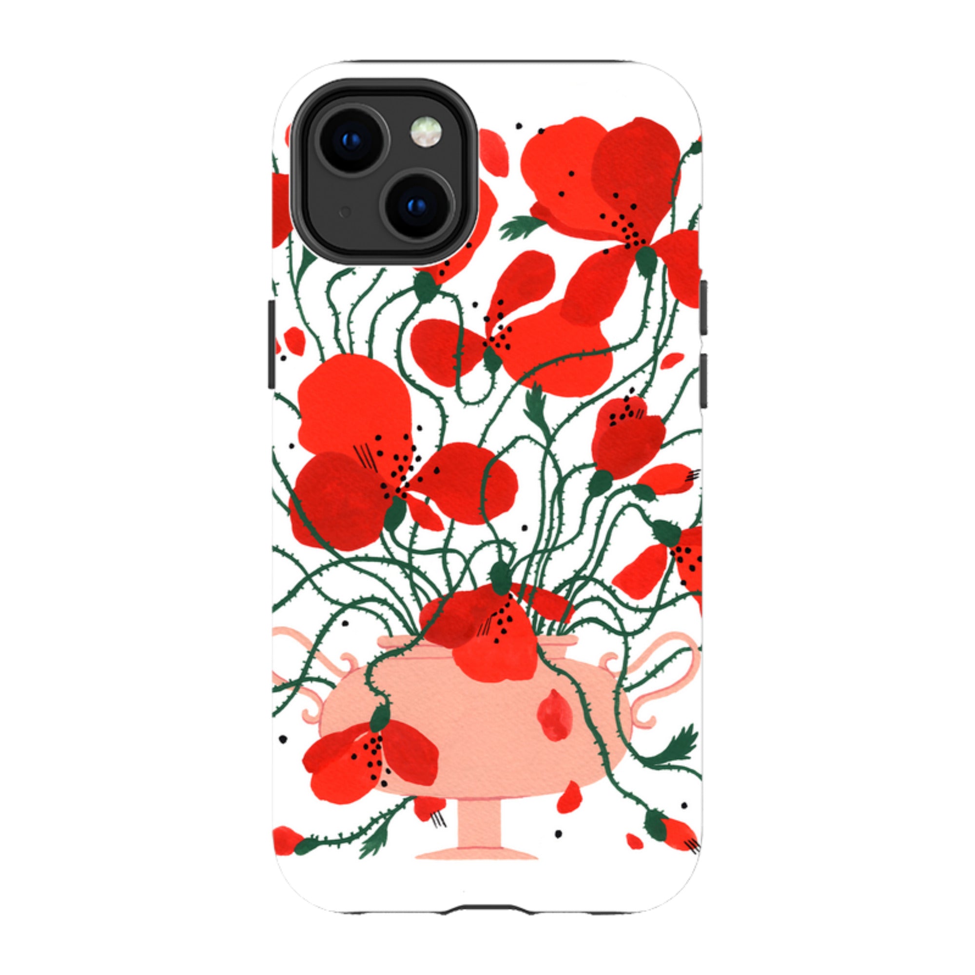 iPhone MagSafe Tough Case -  Poppies By Madalina Andronic
