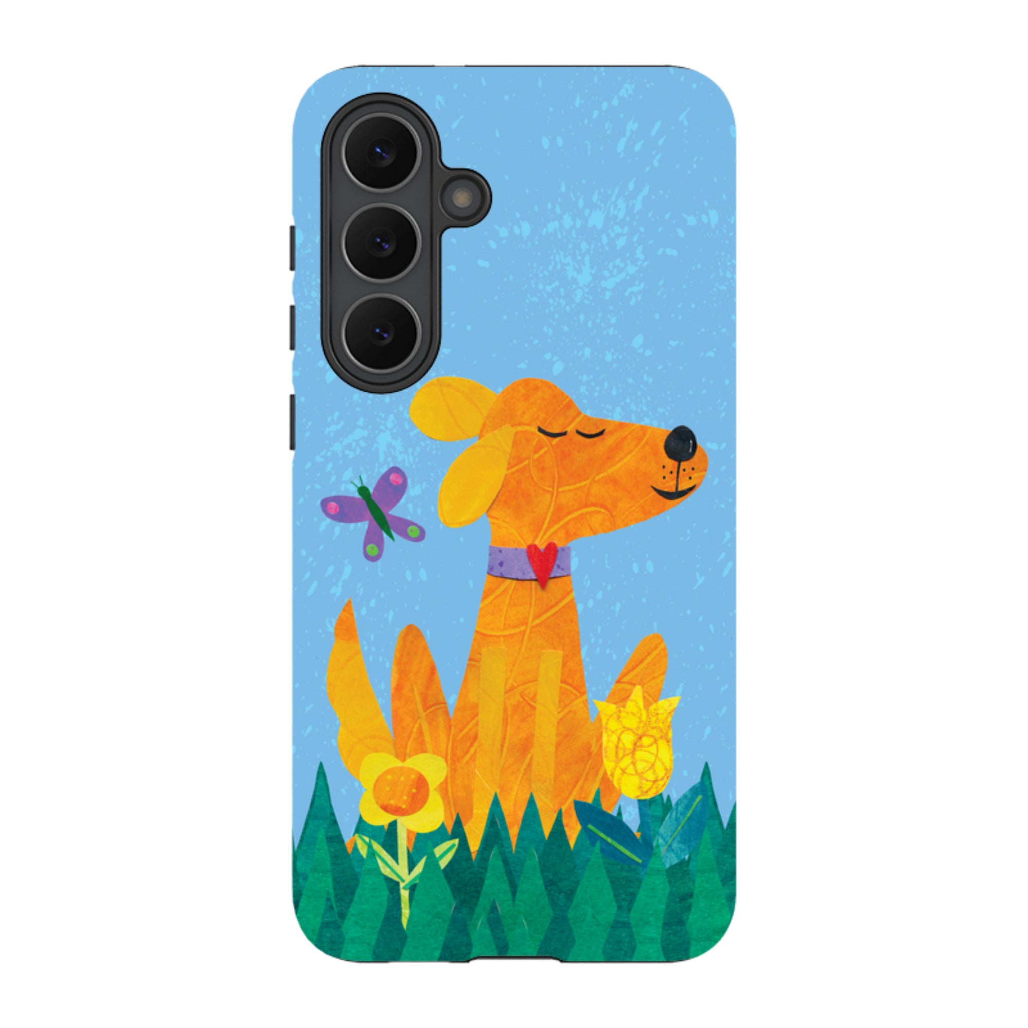 Samsung Tough Case - Pup In The Grass By Tracey English