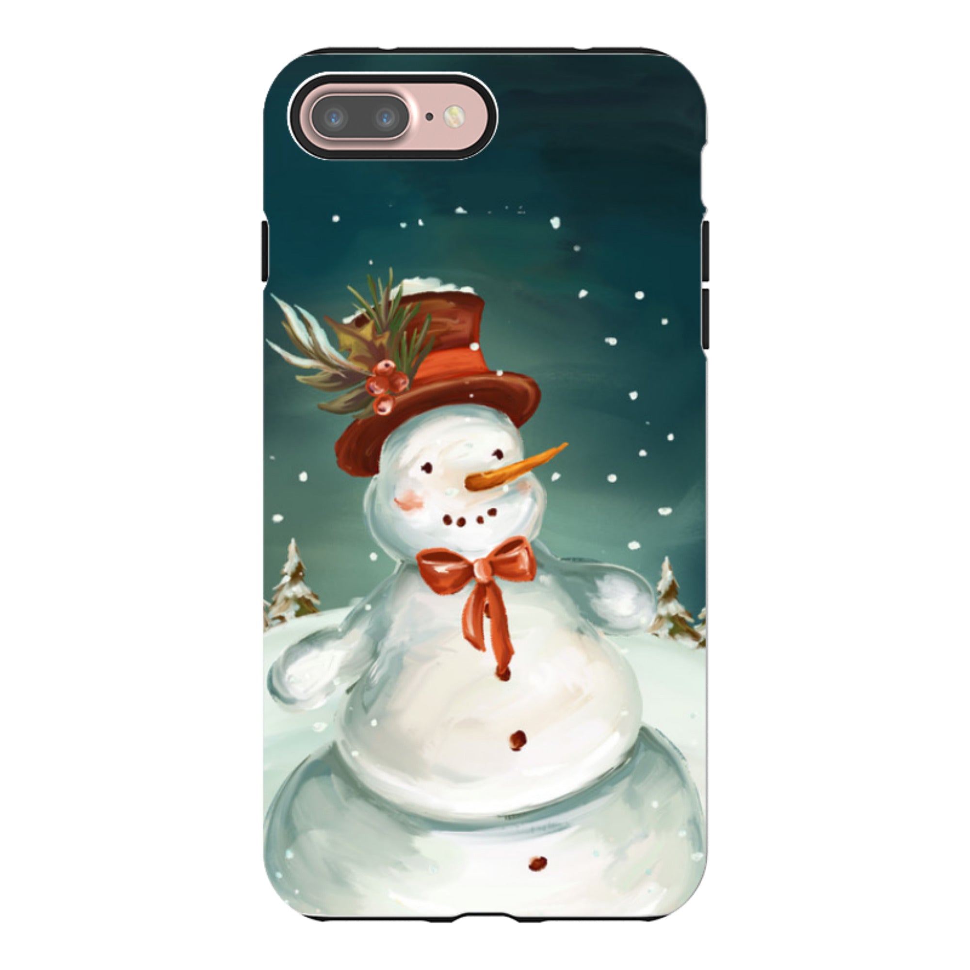 iPhone Tough Case - Snowman