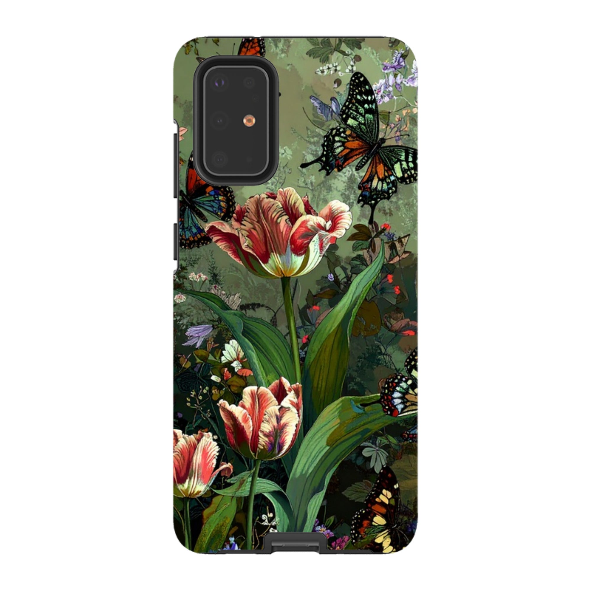 Samsung Tough Case - Green Vyne Butterflies