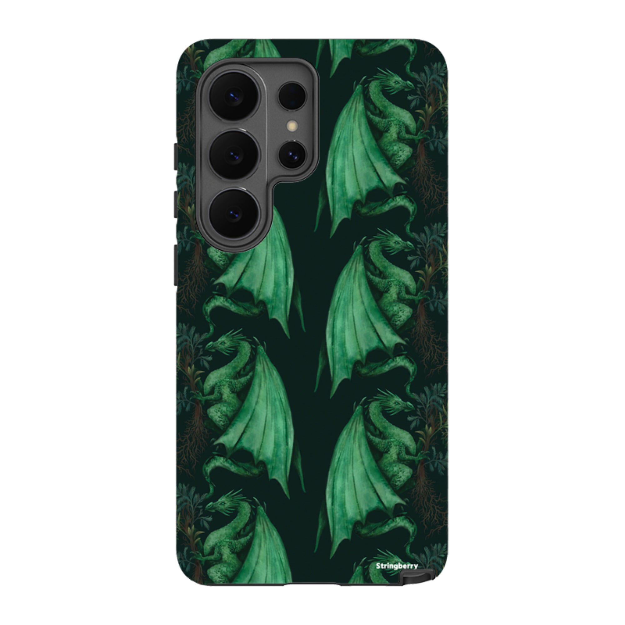 Samsung Tough Case - Arbor Dragon Pattern By Anna Stead