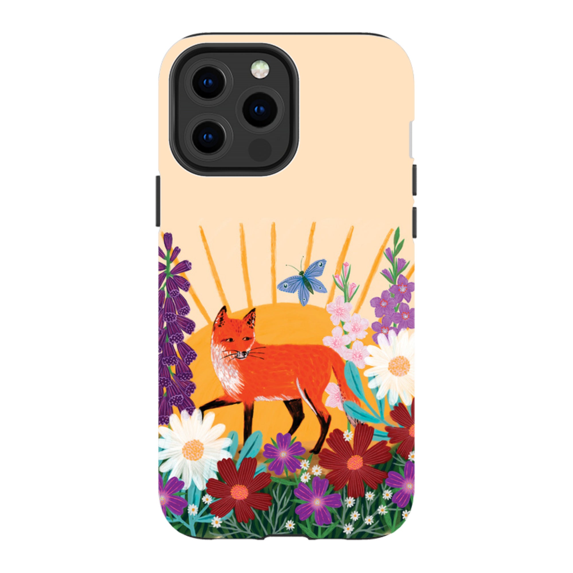iPhone Tough Case - Summer Fox By Lee Foster Wilson