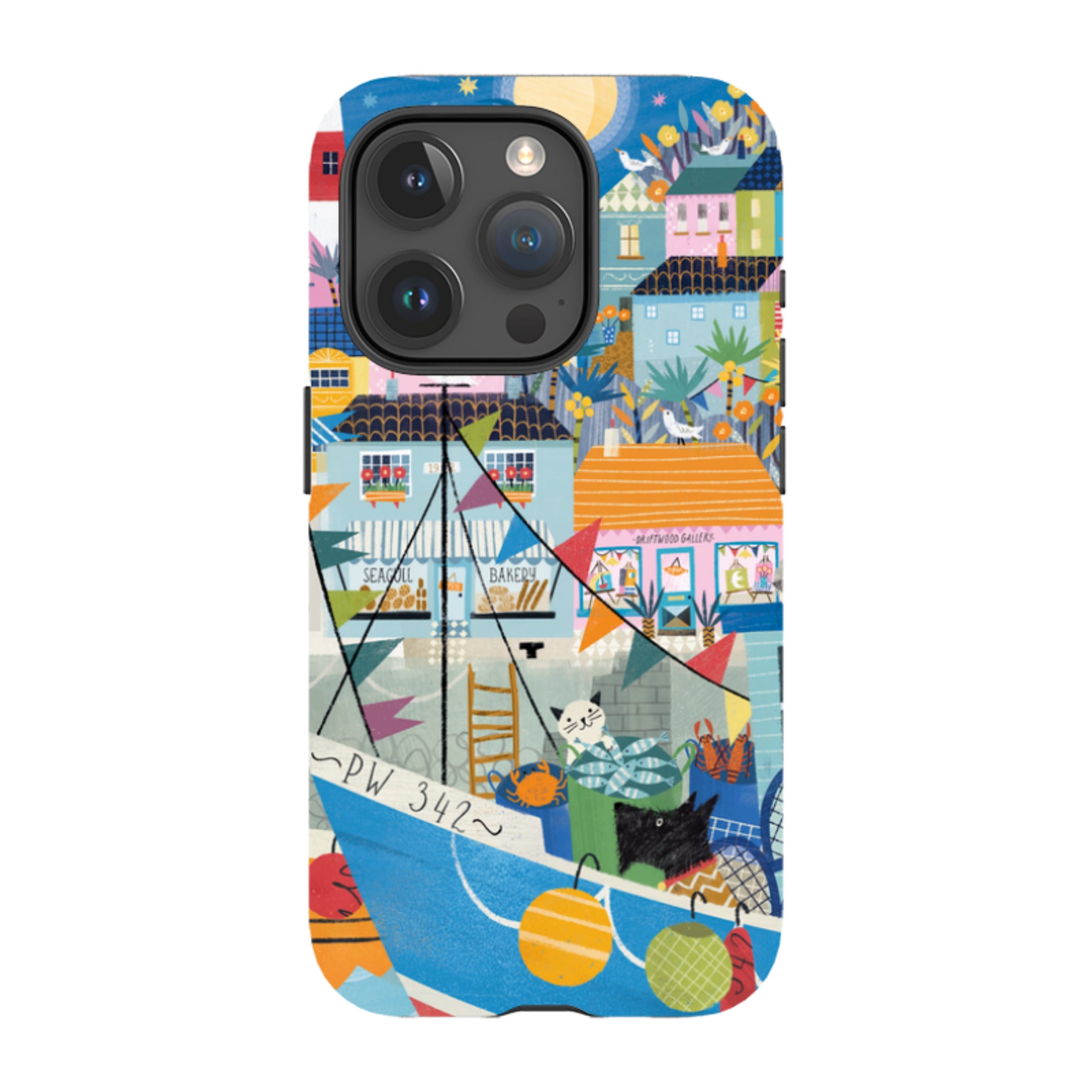 iPhone Case - Night Harbour 2 By Ali Brookes
