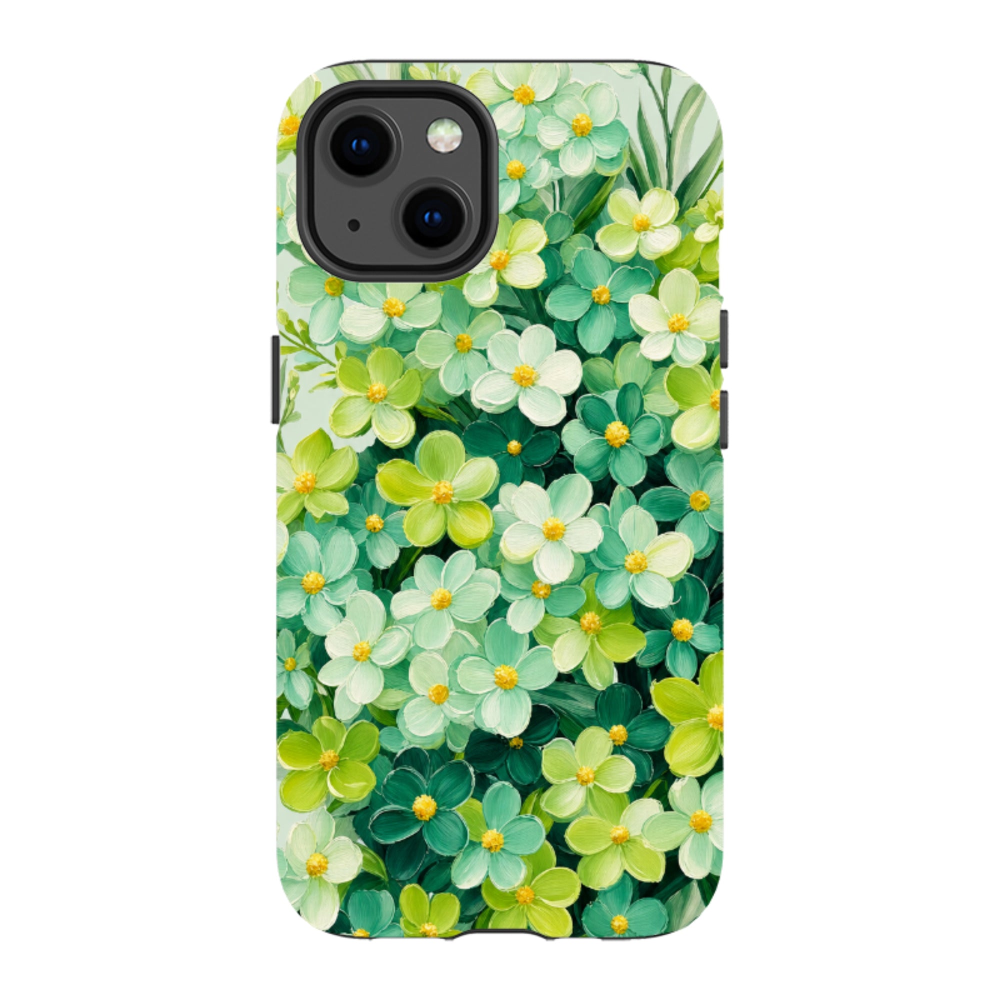 iPhone MagSafe Tough Case - Sage Wildflower Floral
