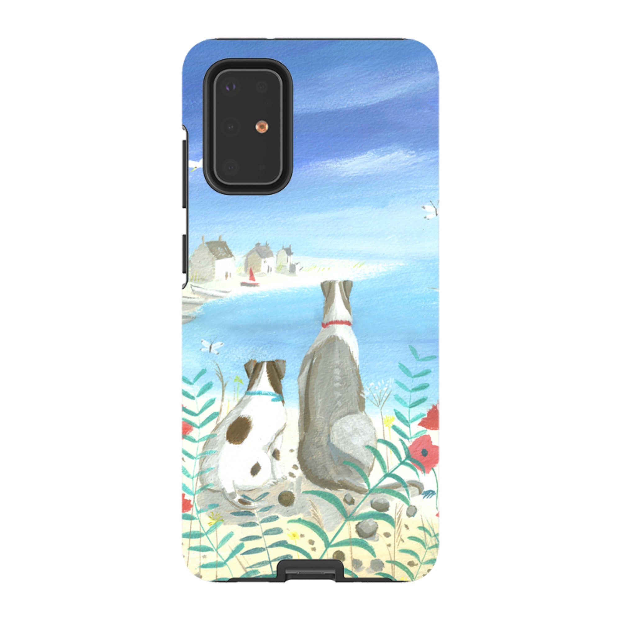 Samsung Tough Case - Beach Dogs By Mary Stubberfield