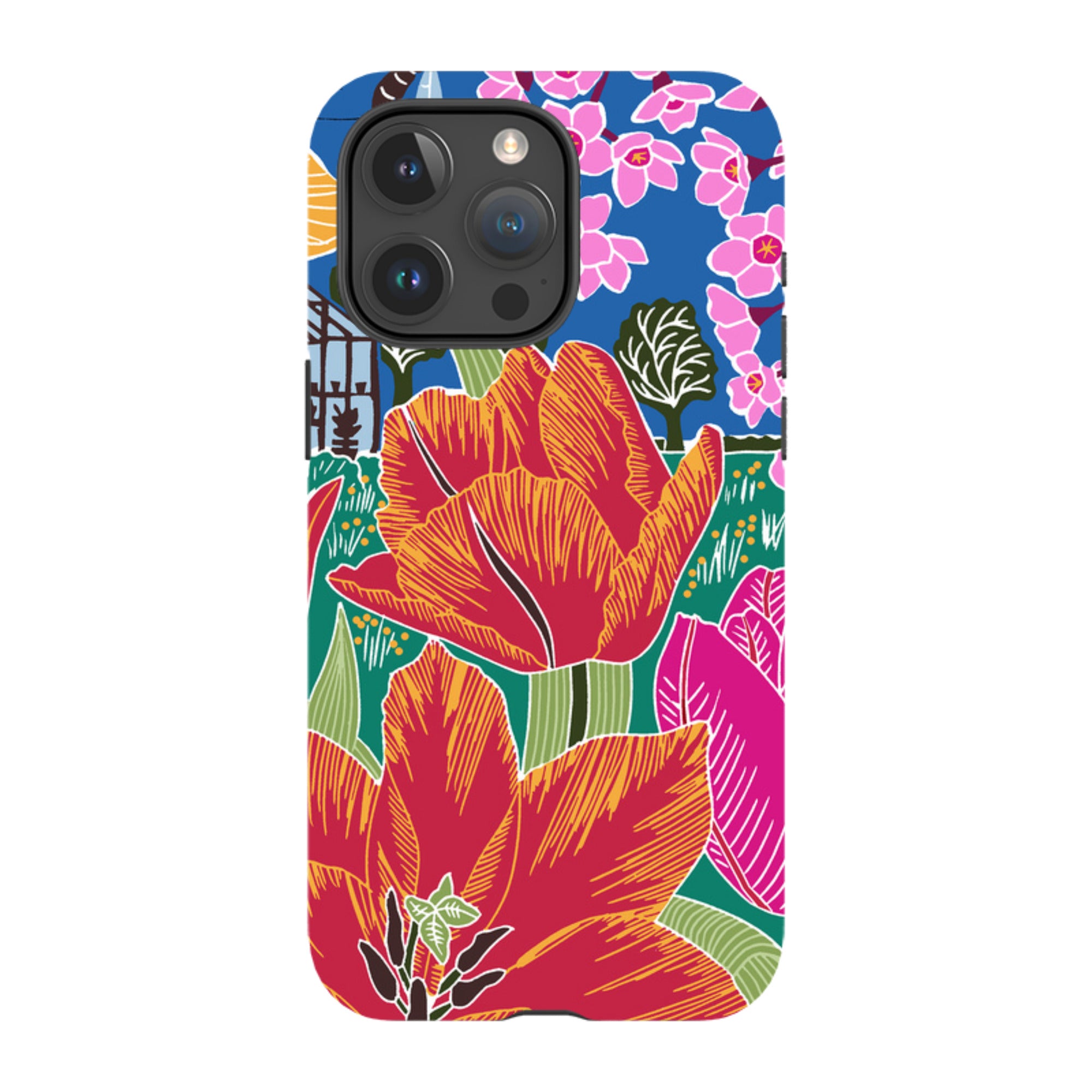 iPhone Tough Case - Tulip By Kate Heiss