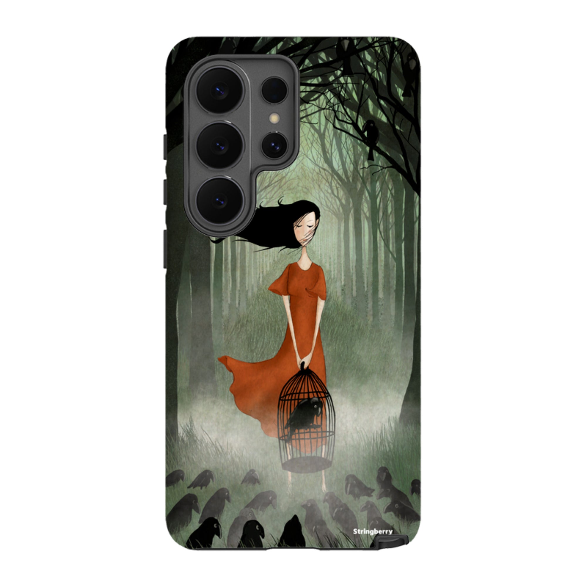 Samsung Tough Case - The Raven Girl By Maja Lindberg