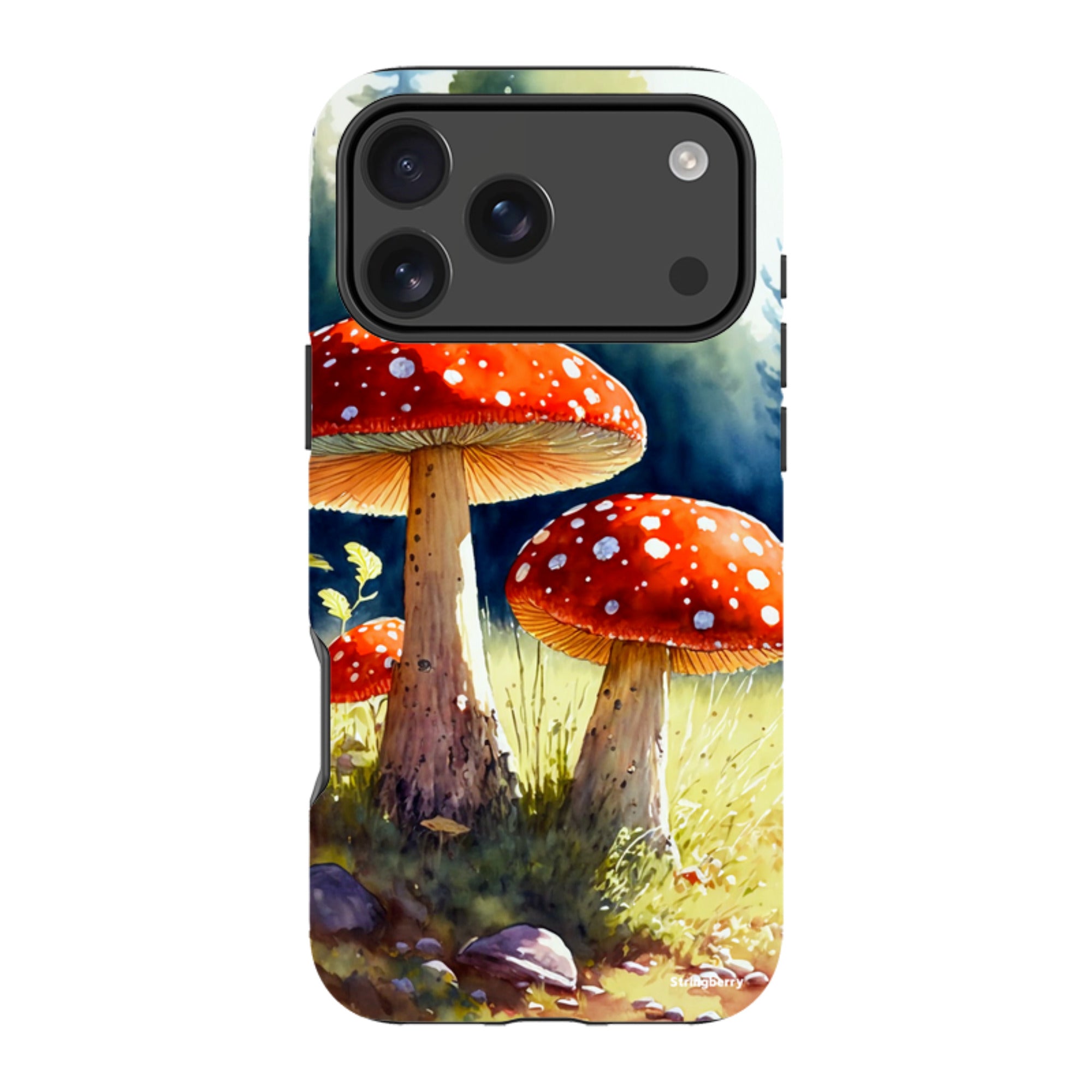 iPhone Tough Case - Mushroom Colour III