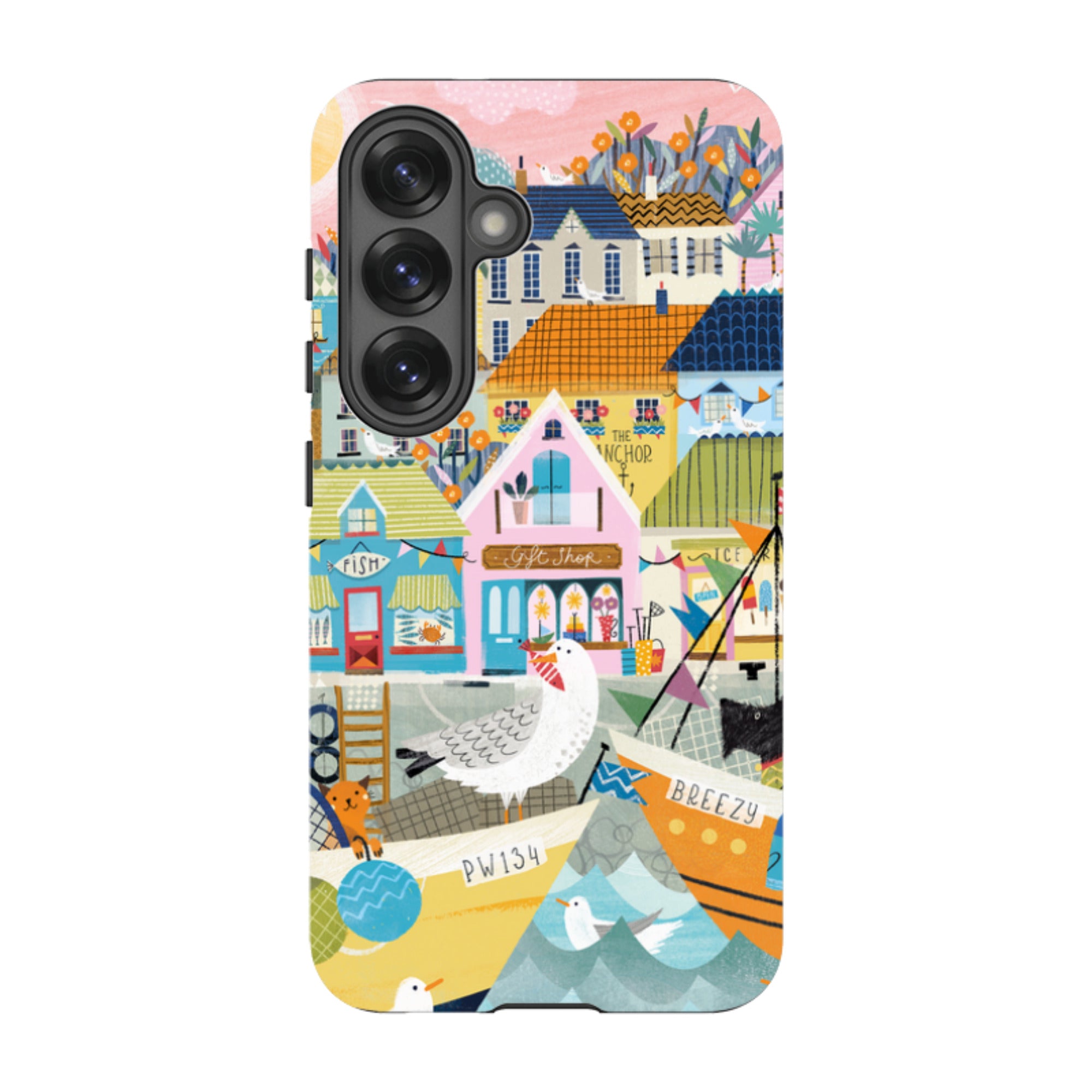 Samsung Tough  Case - Harbour 1 By Ali Brookes