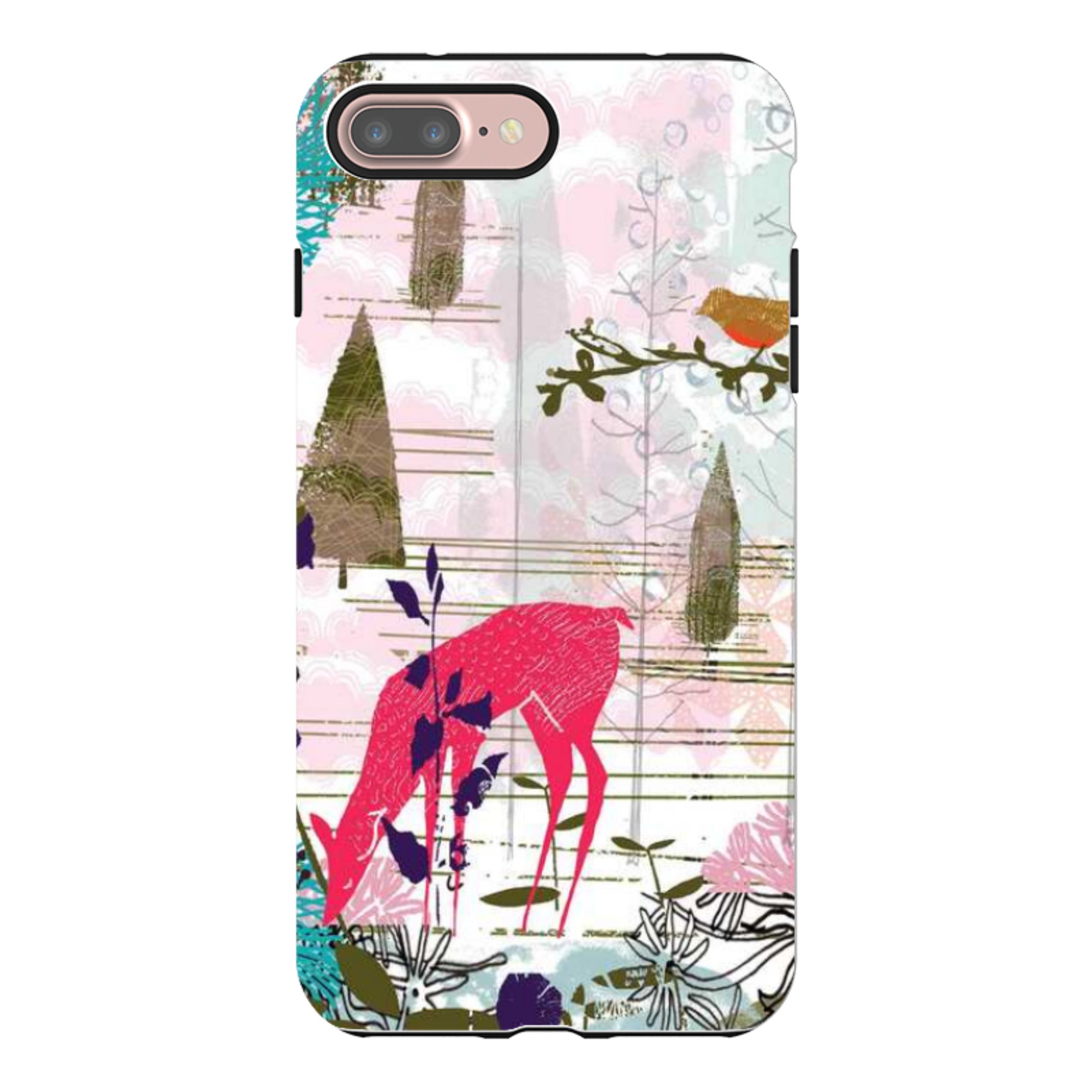 iPhone Tough Case - Forest Tale Robin Song By Tiffany Lynch