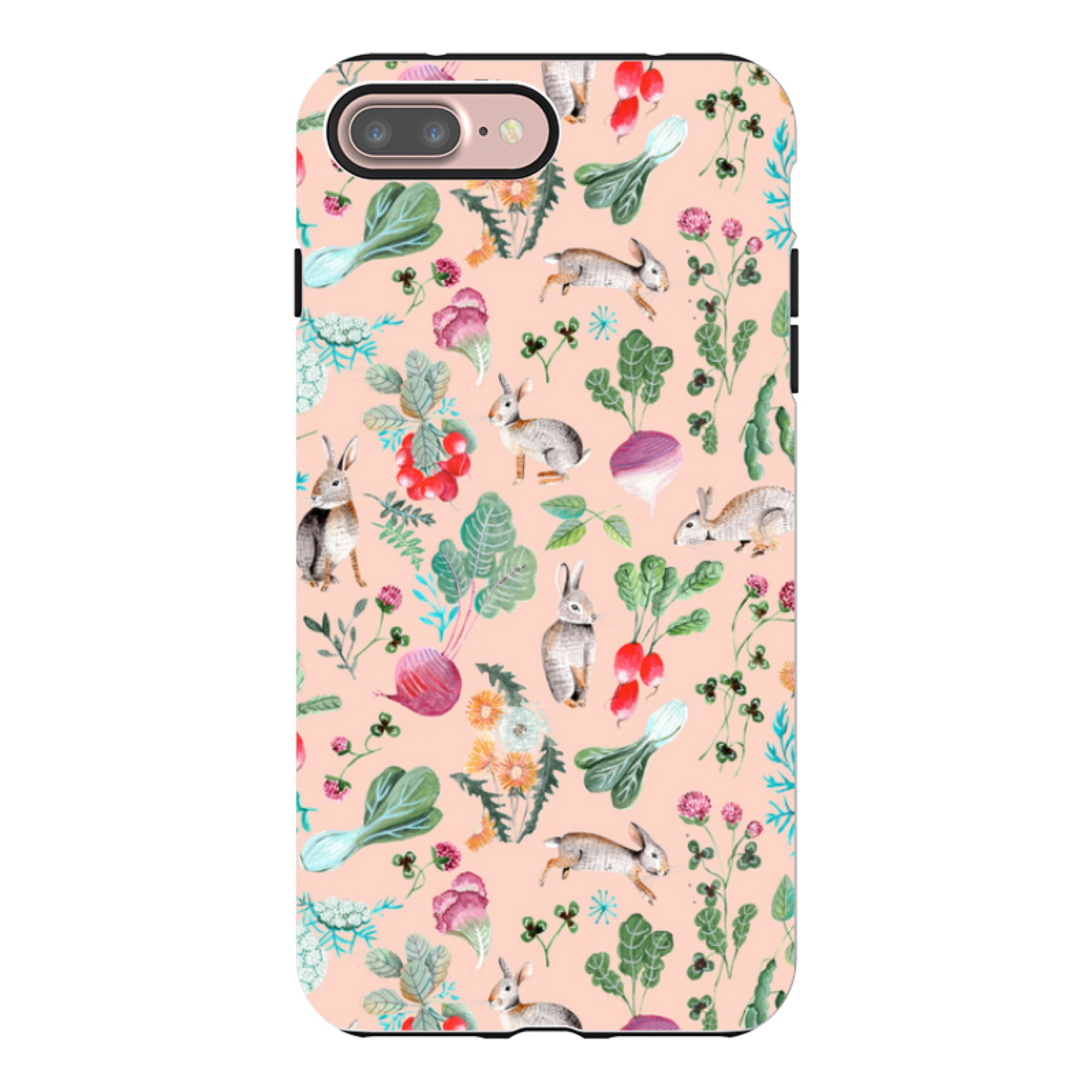 iPhone Tough Case - Rabbits By Caroline Bonne Muller