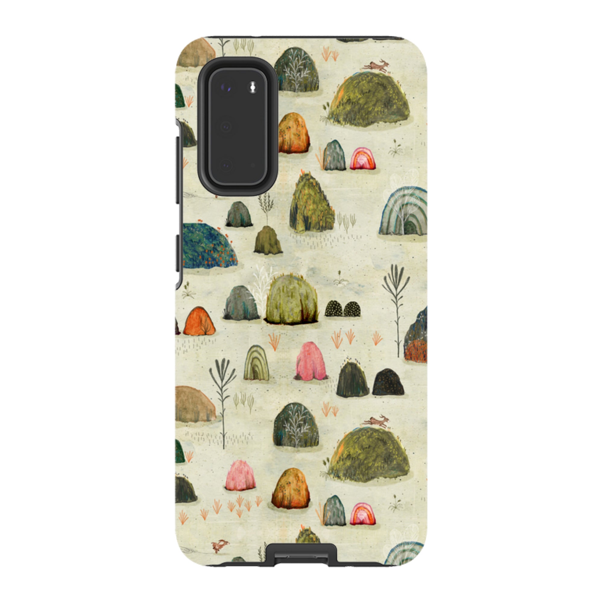 Samsung Tough Case - Sunset Mossy Hills By Katherine Quinn