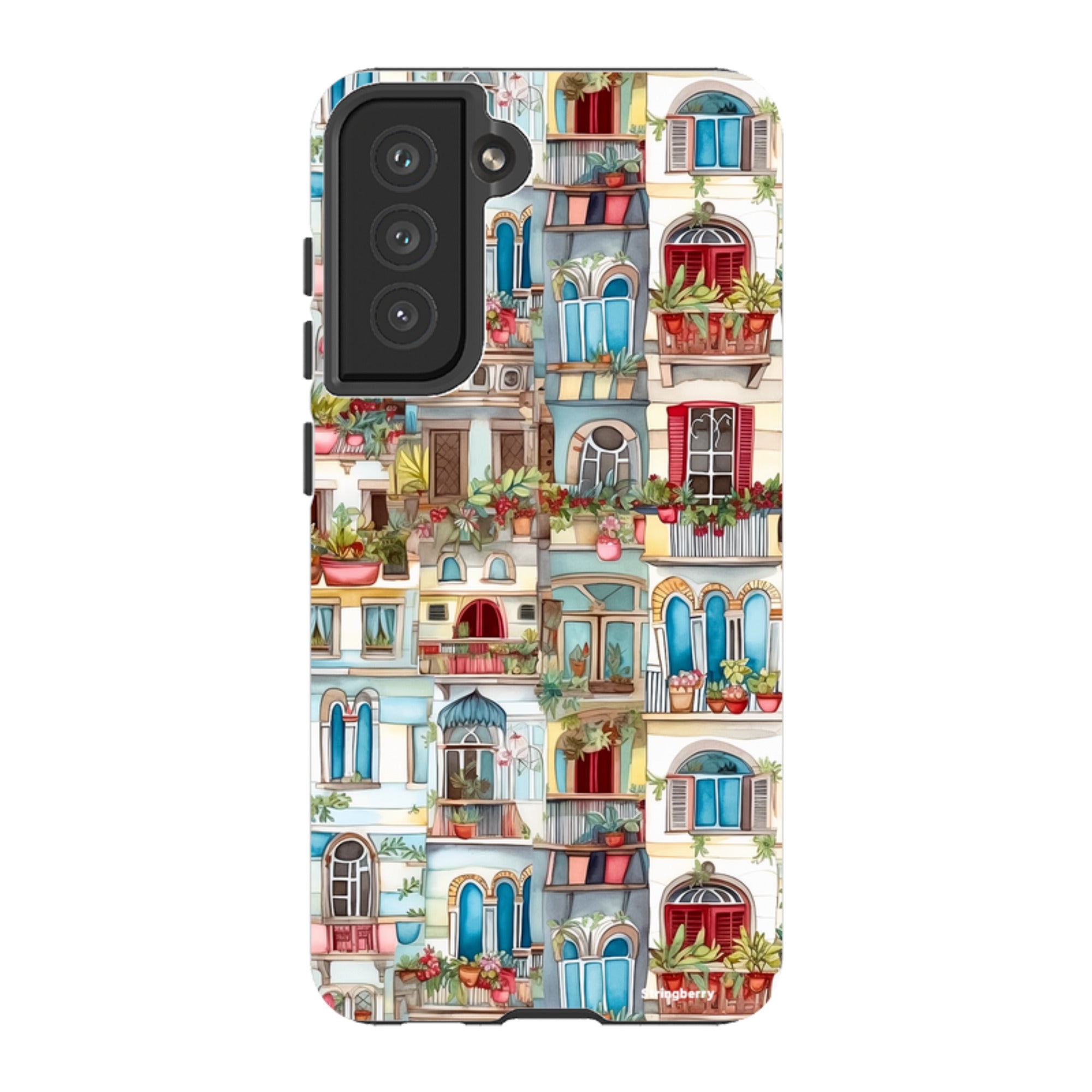 Samsung Tough Case - Floral Balcony II
